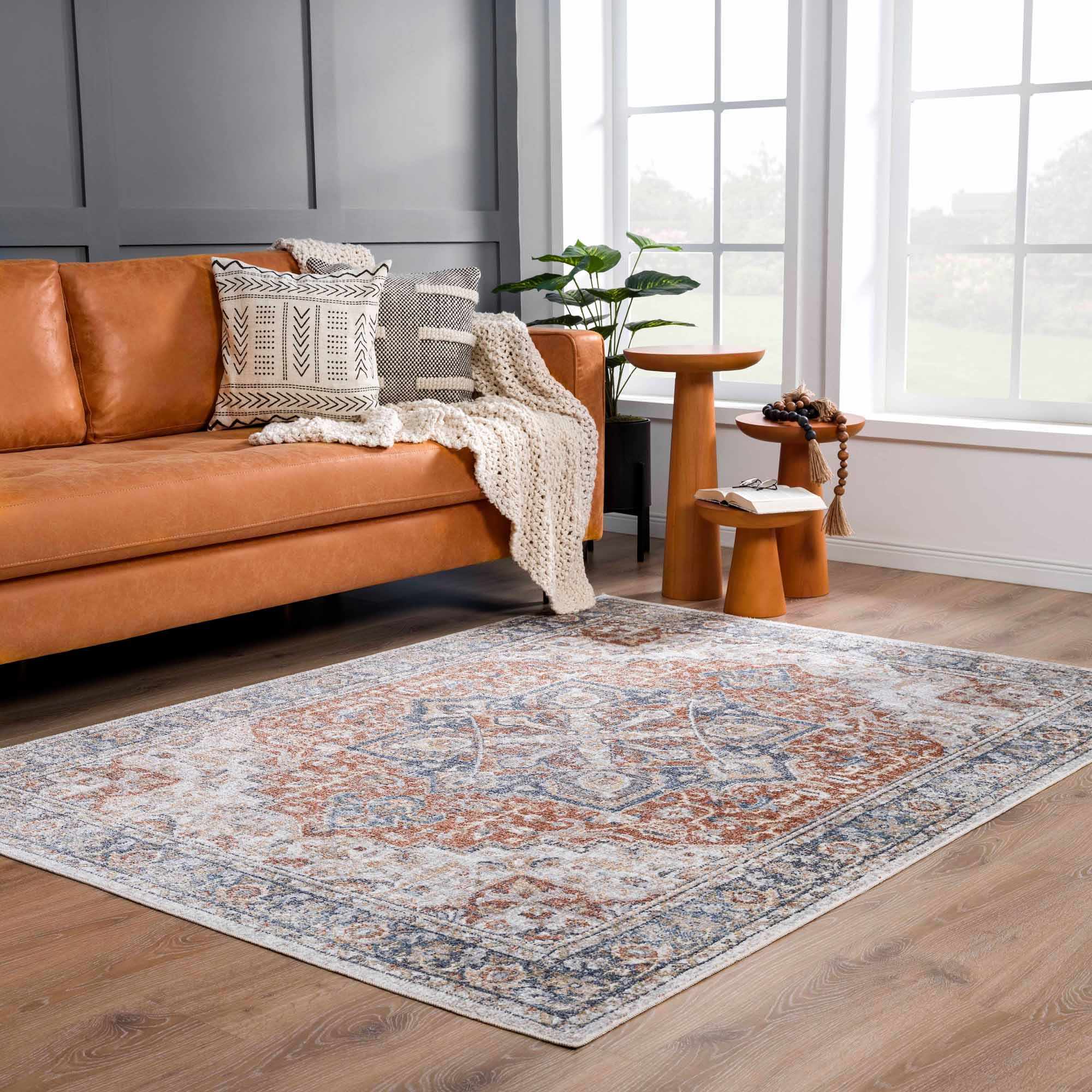 Luxurious Hauteloom Neta Washable Area Rug