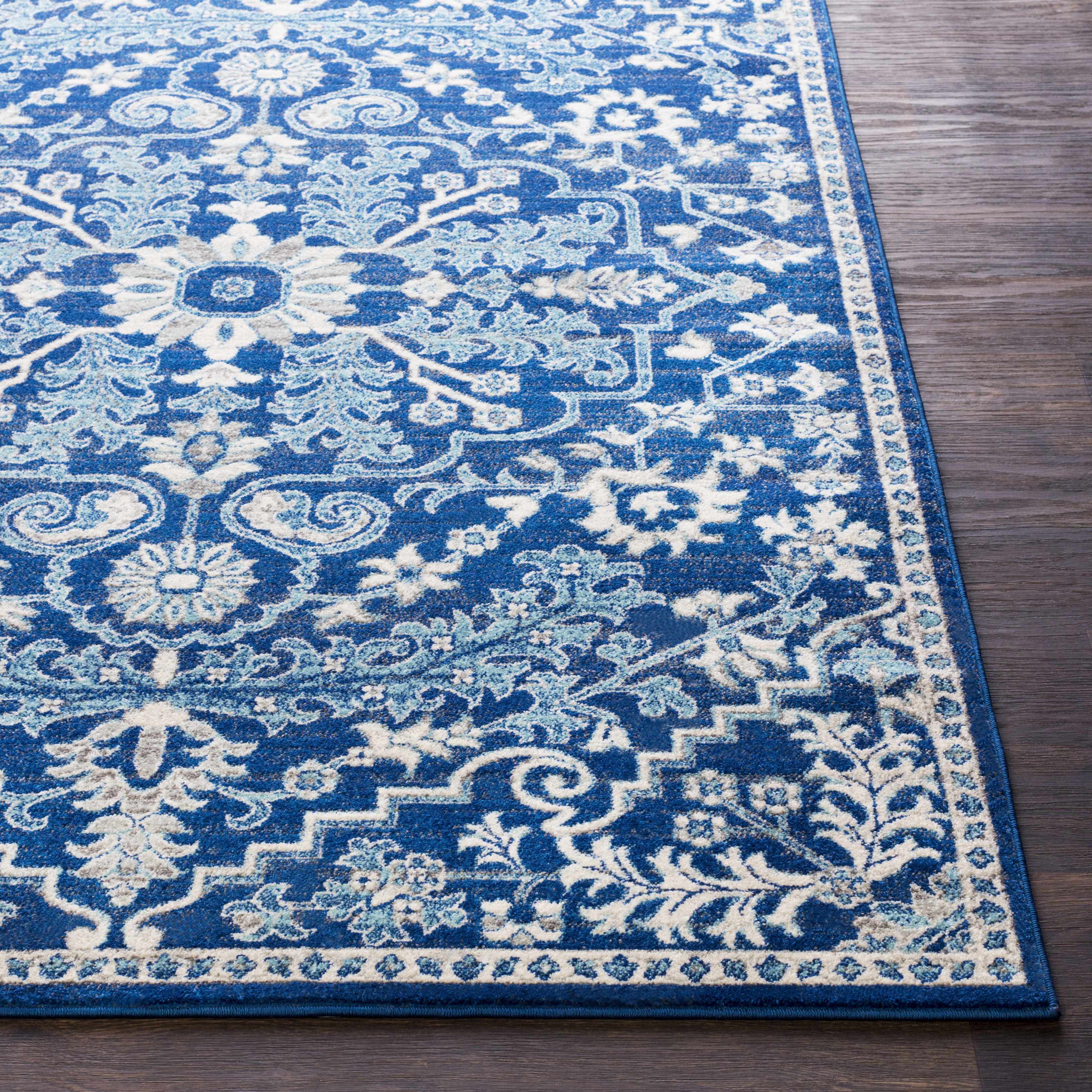 Gorgeous Hauteloom Blue Bodrum Area Rug - Transform Your Space