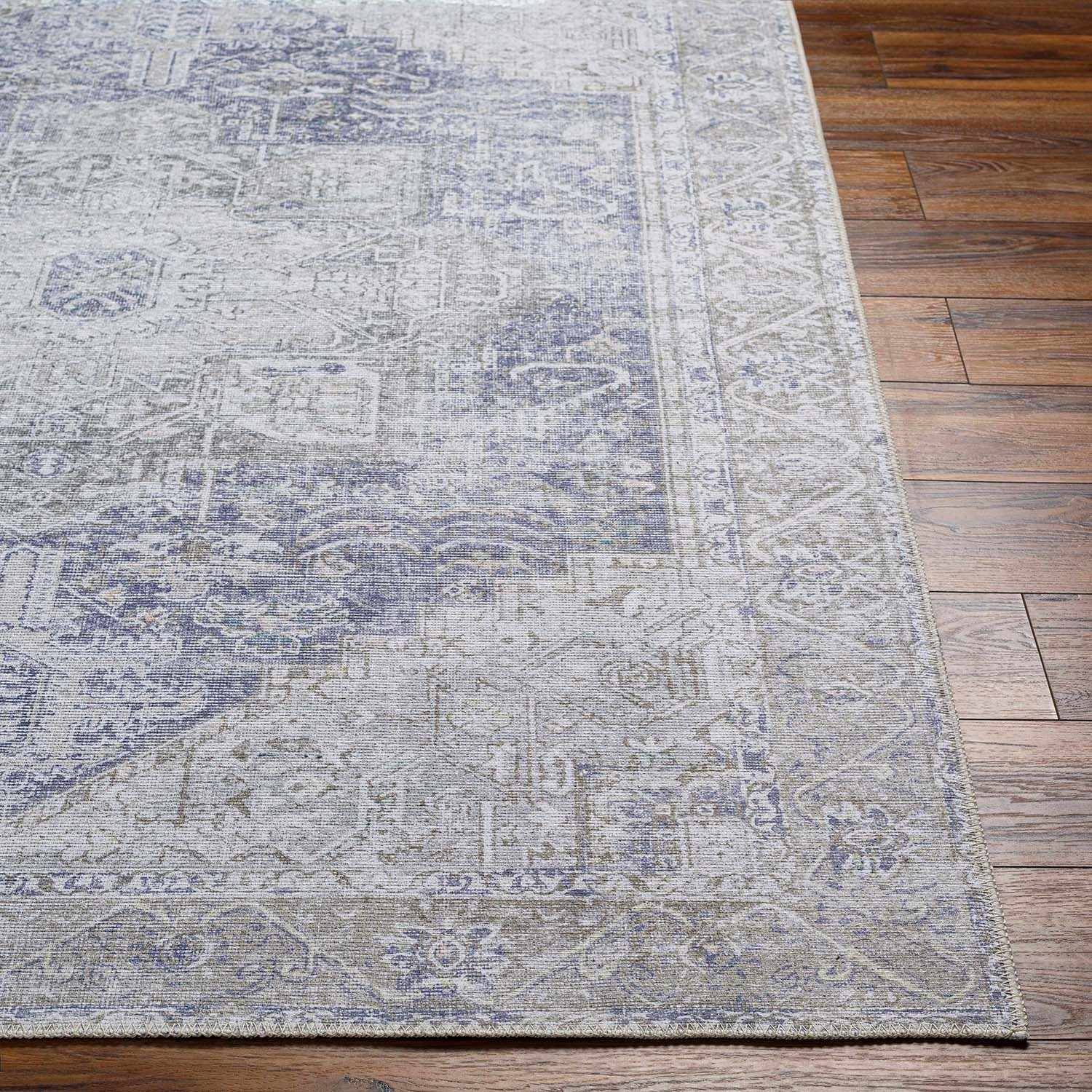 Hauteloom Rosman Olive Washable Runner Rug - Your Stylish Floor Solution