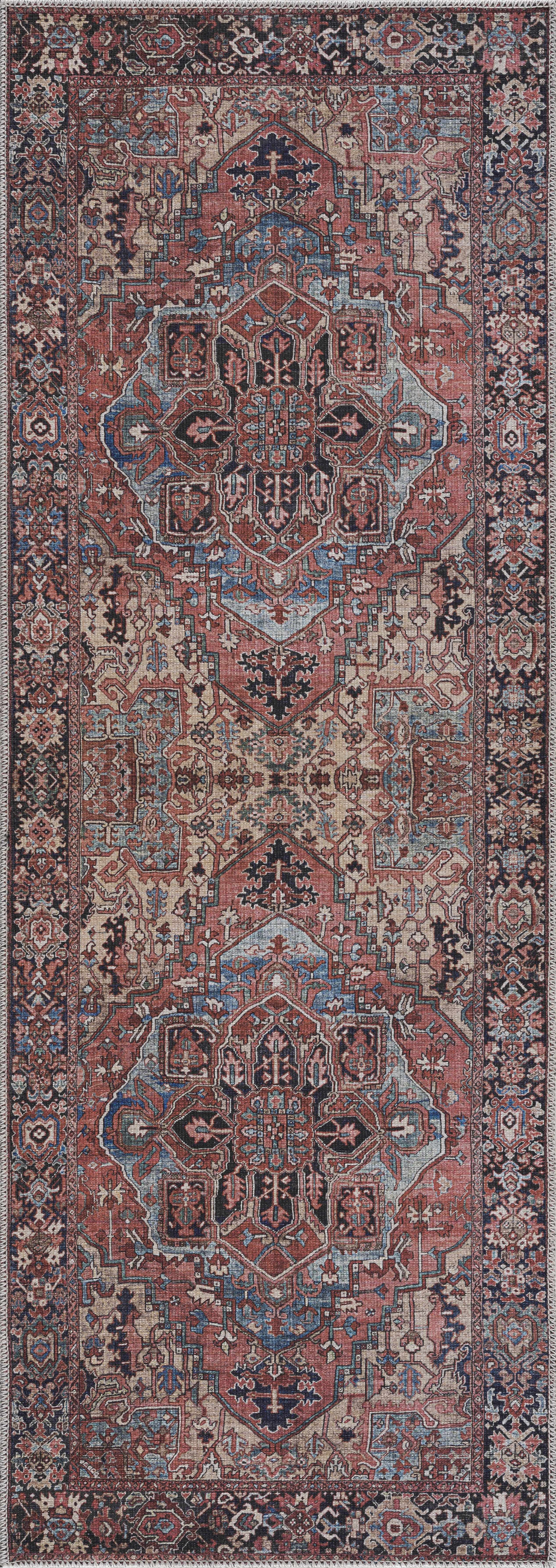Hauteloom Neyland Washable Rug - A Splash of Style for Your Space
