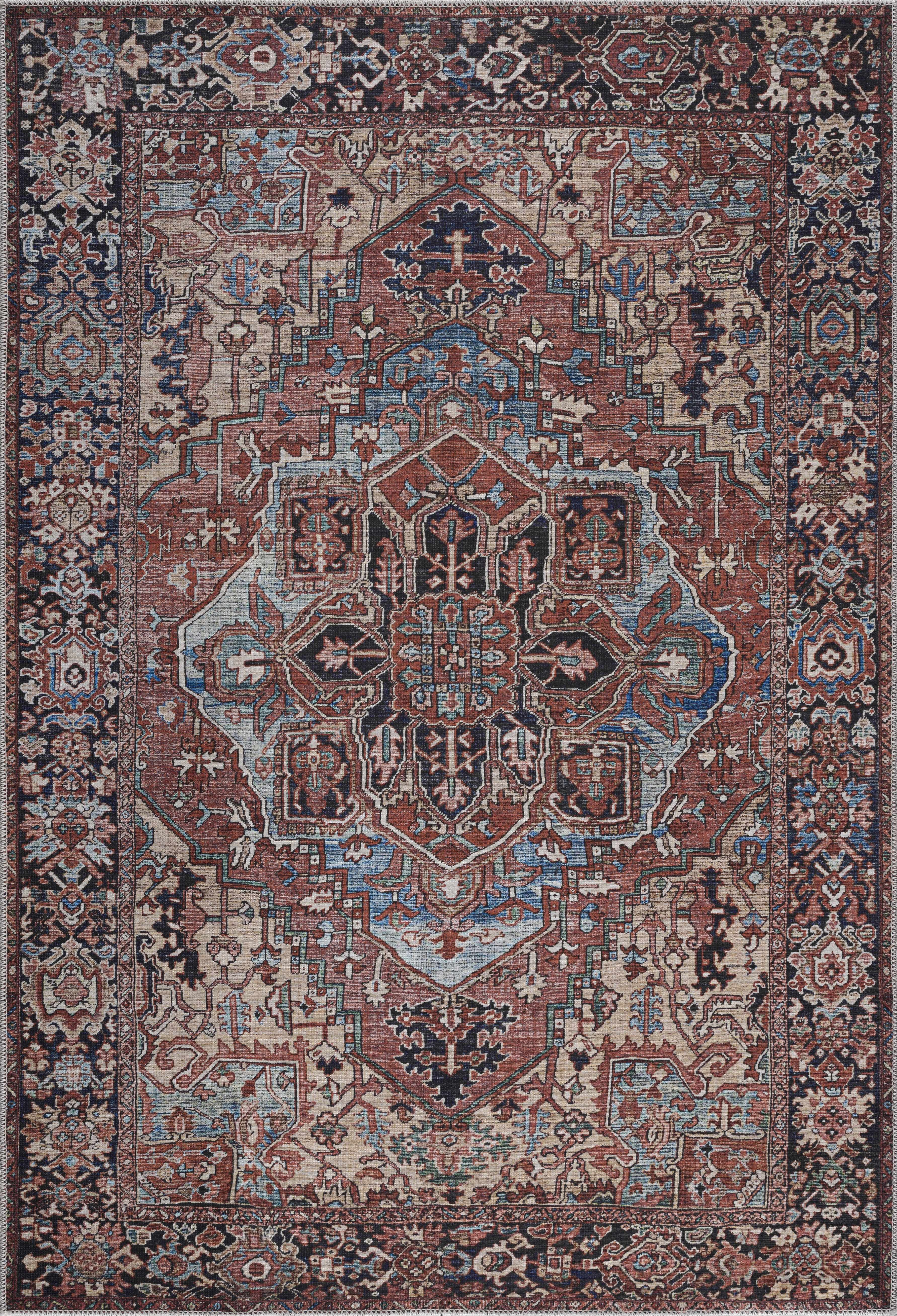 Hauteloom Neyland Washable Rug - A Splash of Style for Your Space