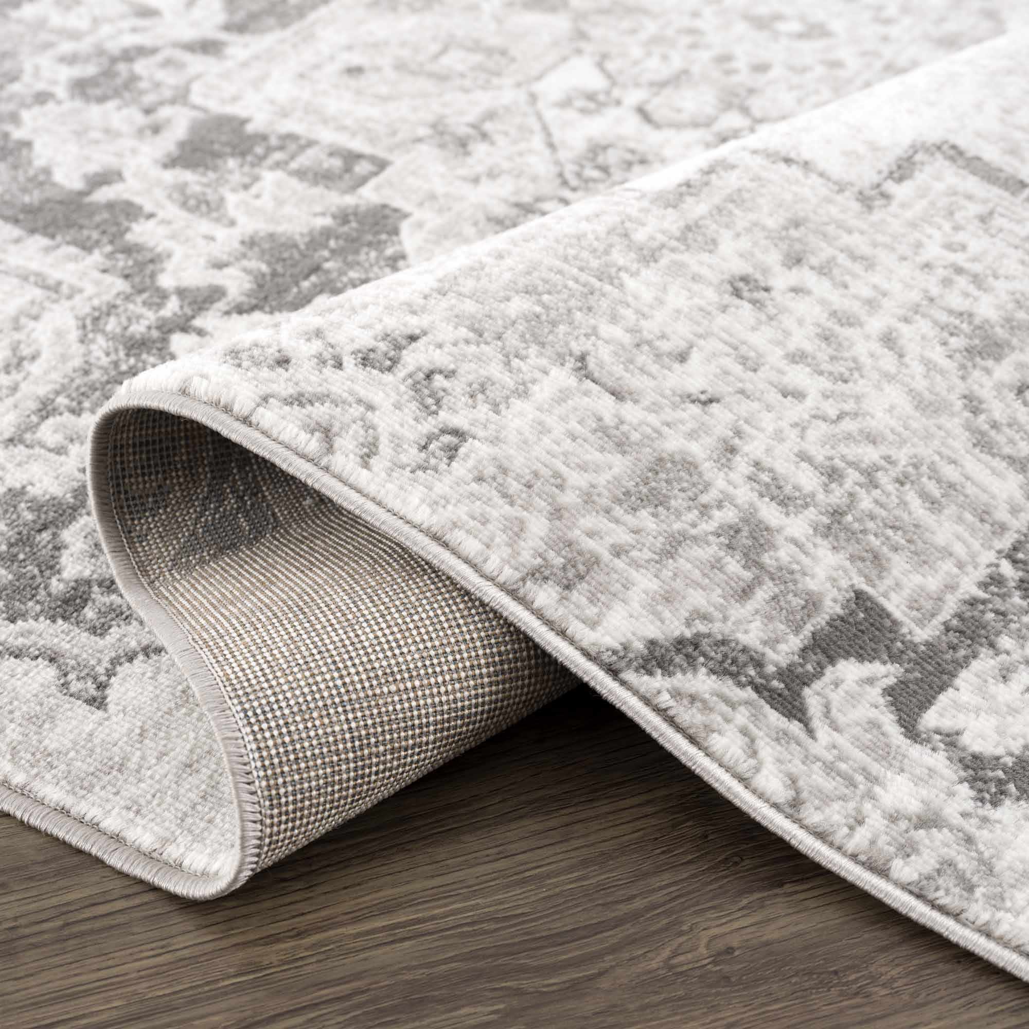 Elegant Hauteloom Elani Gray Medallion Rug - Transform Your Space