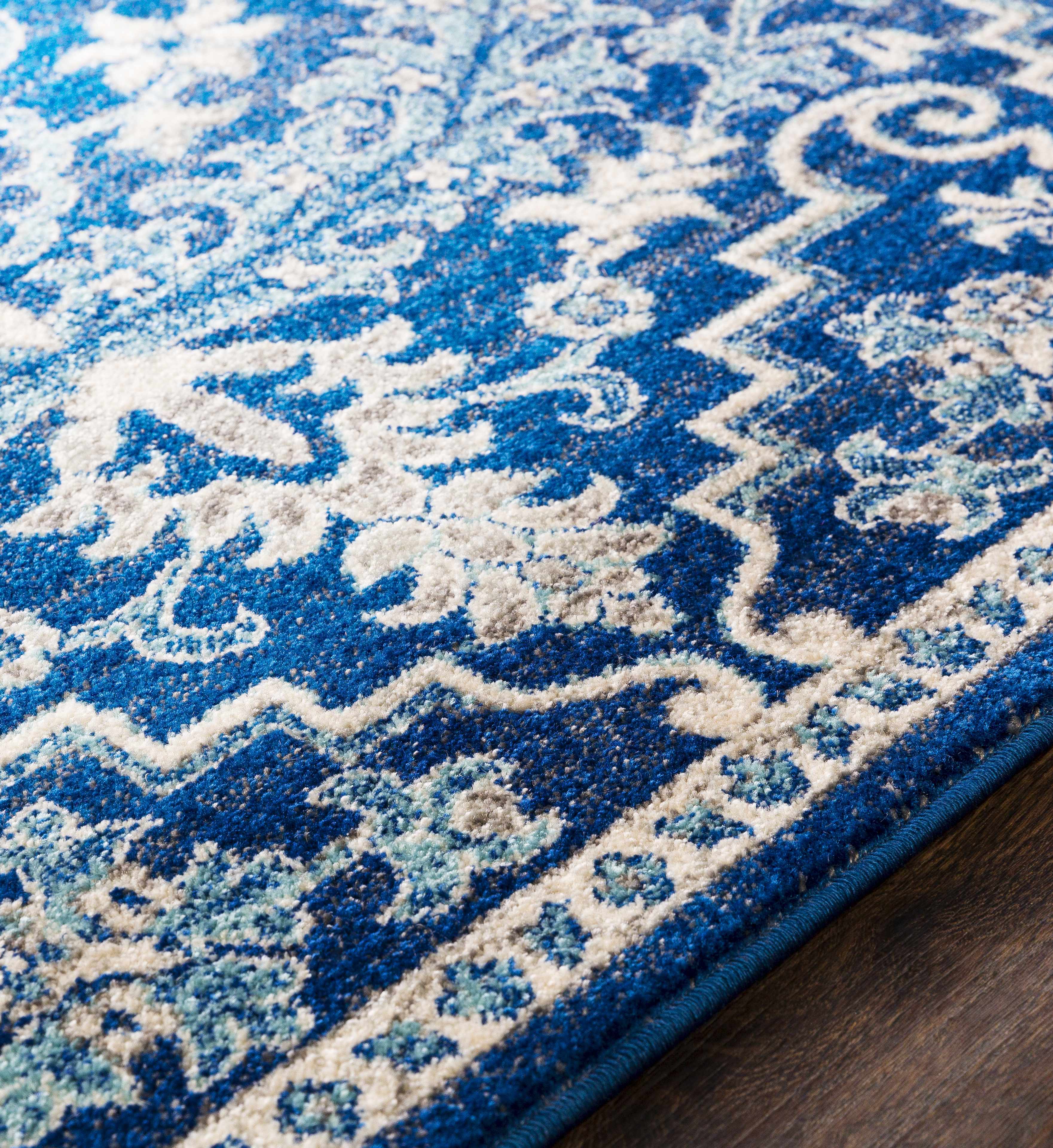 Gorgeous Hauteloom Blue Bodrum Area Rug - Transform Your Space