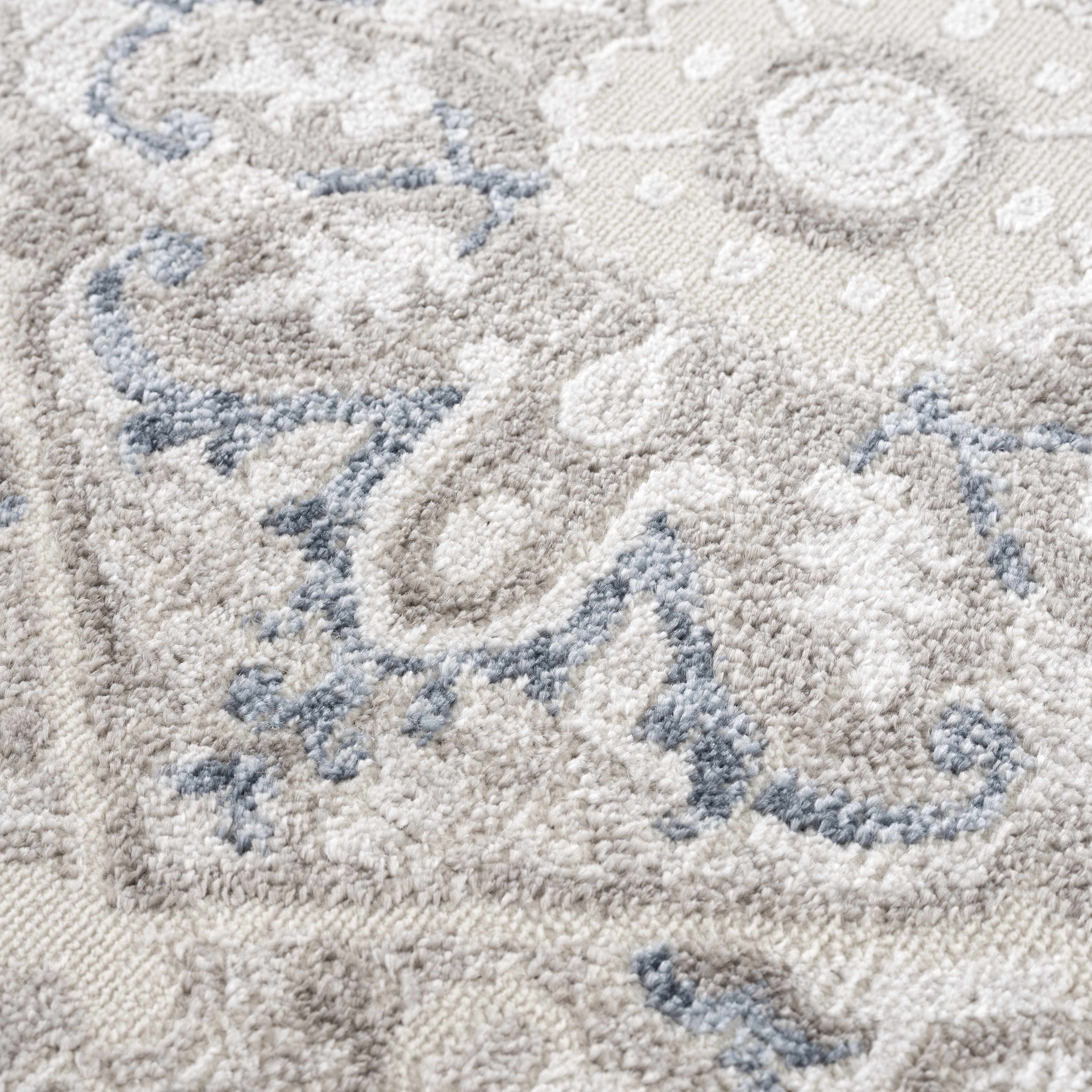 Exclusive Hauteloom Bakir Blue Hues Gray Medallion Area Rug - A Must-Have Limited Edition