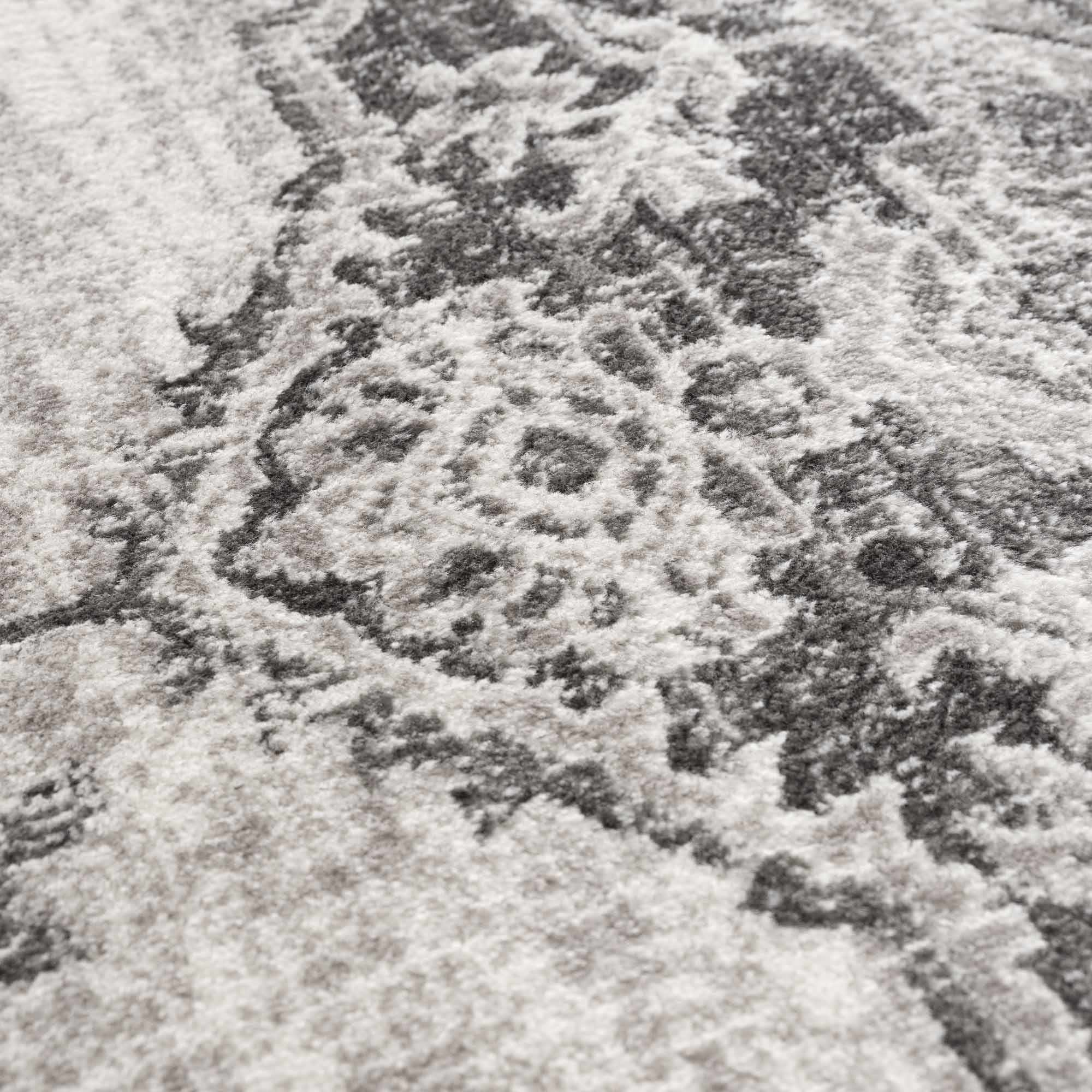 Elegant Hauteloom Elani Gray Medallion Rug - Transform Your Space