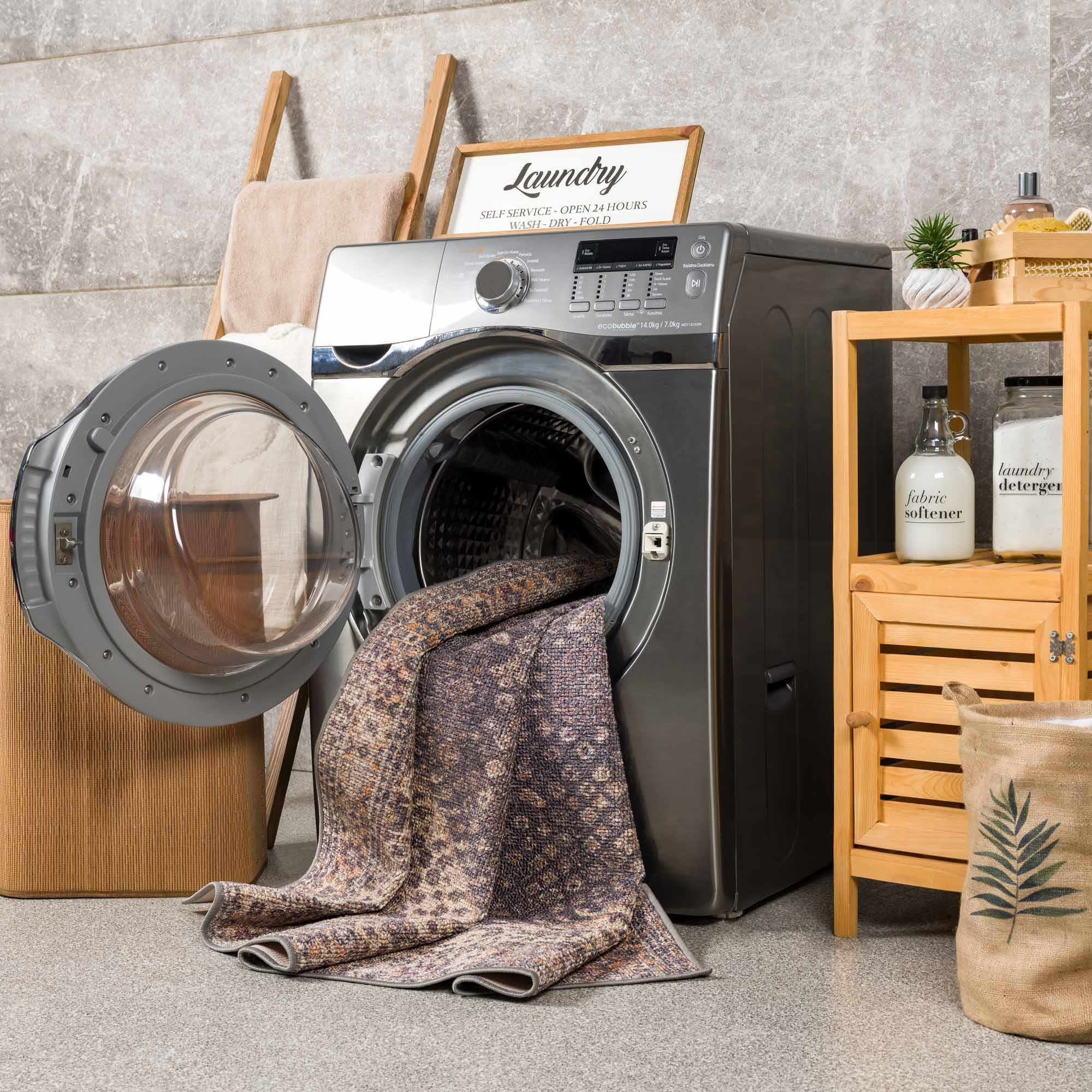 Luxurious Hauteloom Seok Washable Area Rug