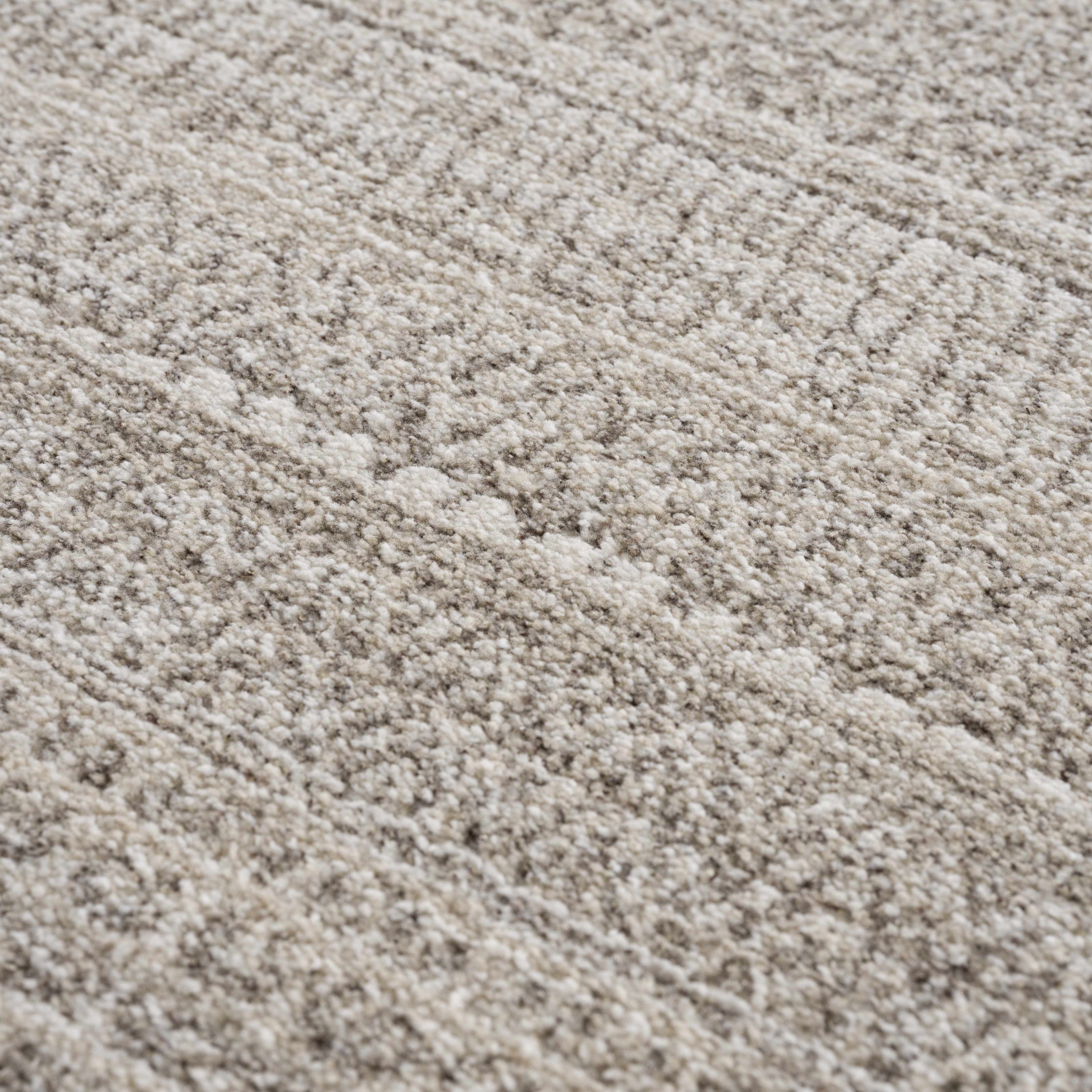 Indulge in Luxury: Hauteloom Nate Beige Tribal High Pile Carpet