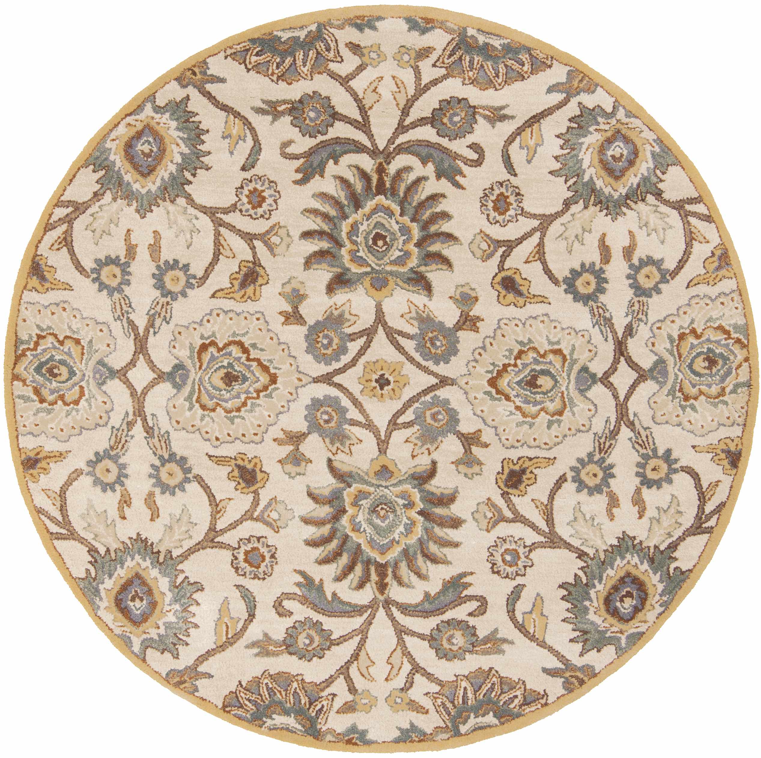 Hauteloom Conesus Hand Tufted Tan Wool Rug - A Luxurious Addition to Your Space