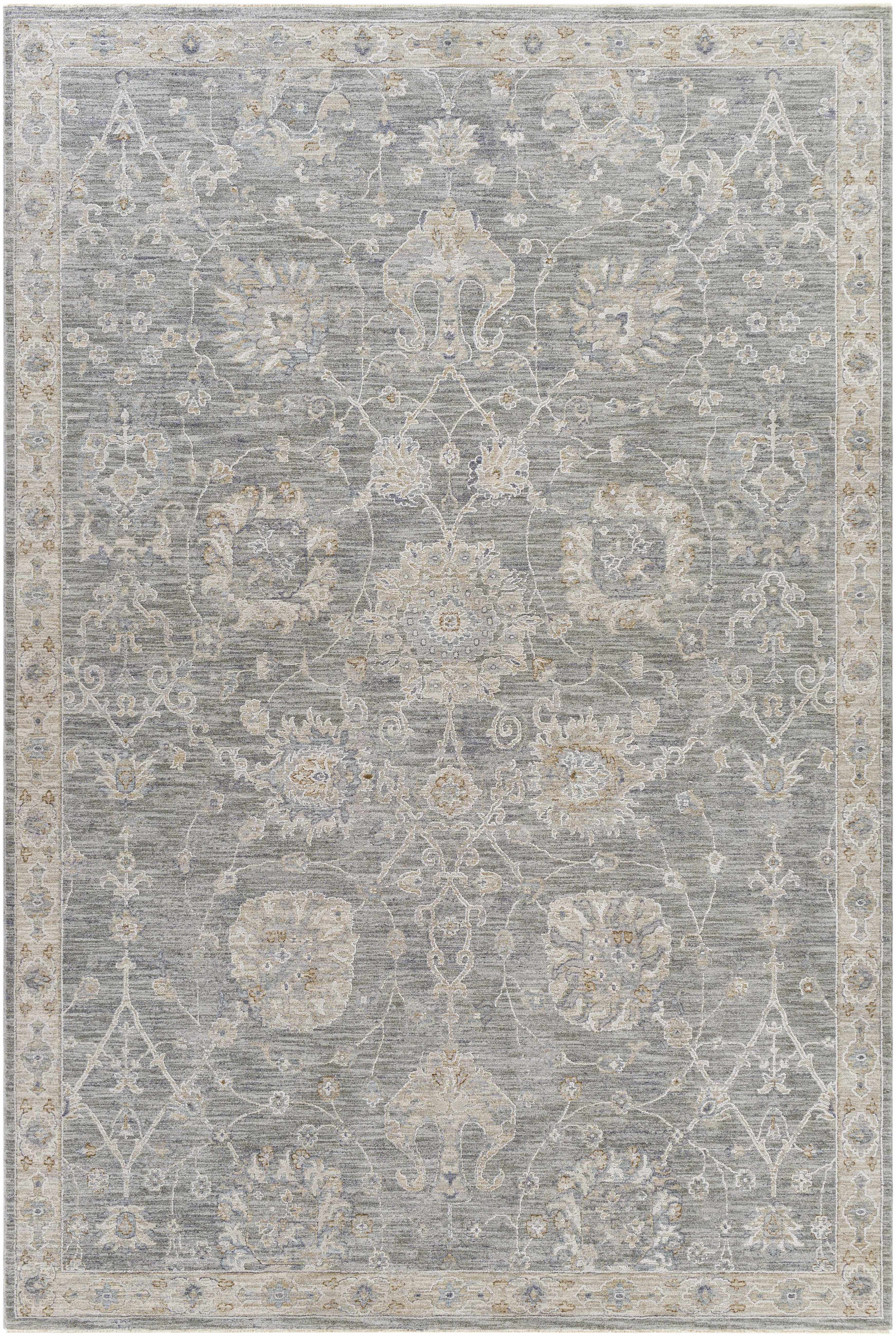 Exquisite Hauteloom Monterey Gray Persian Rug