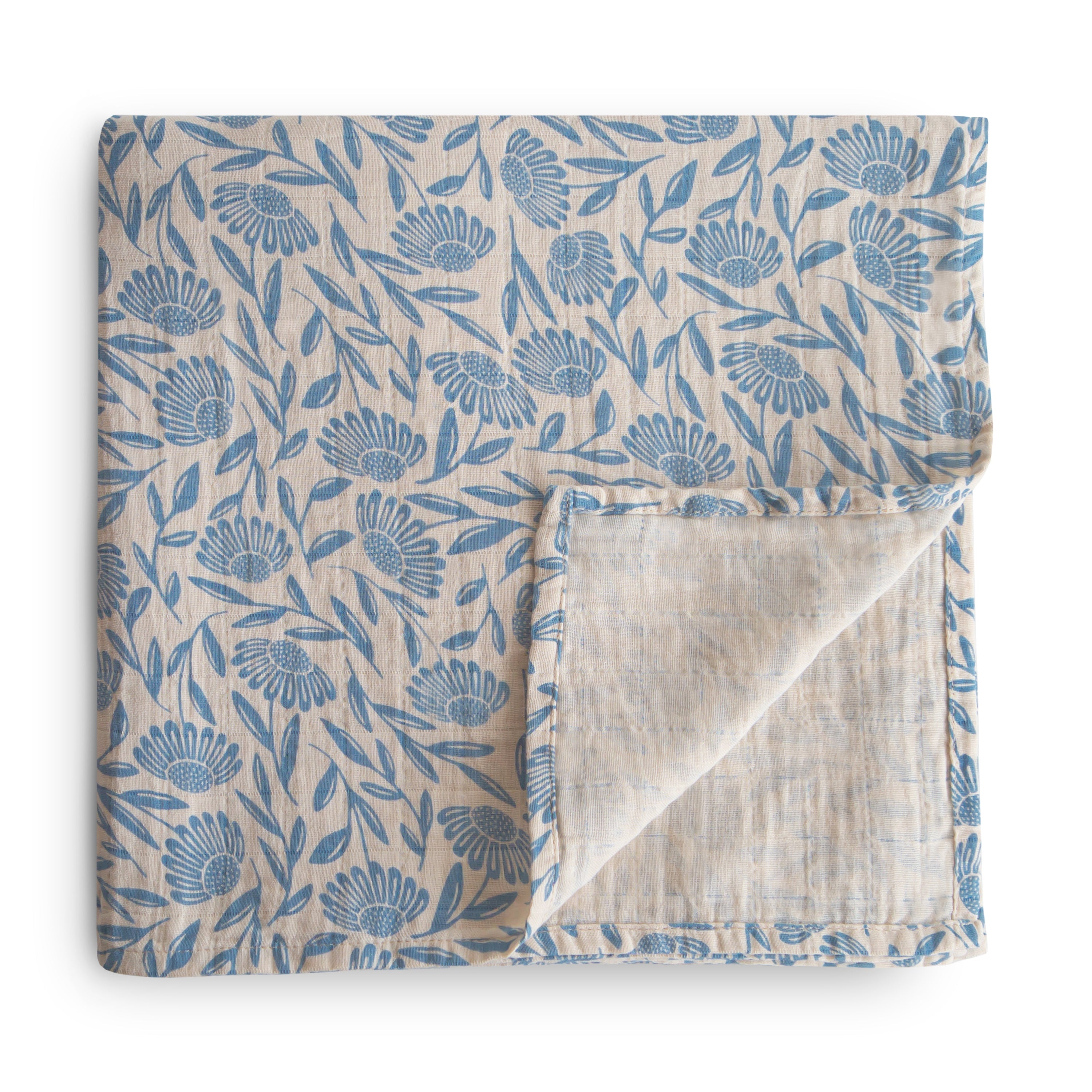 Cozy & Gentle Mushie Organic Cotton Muslin Swaddle Blanket for Your Little One