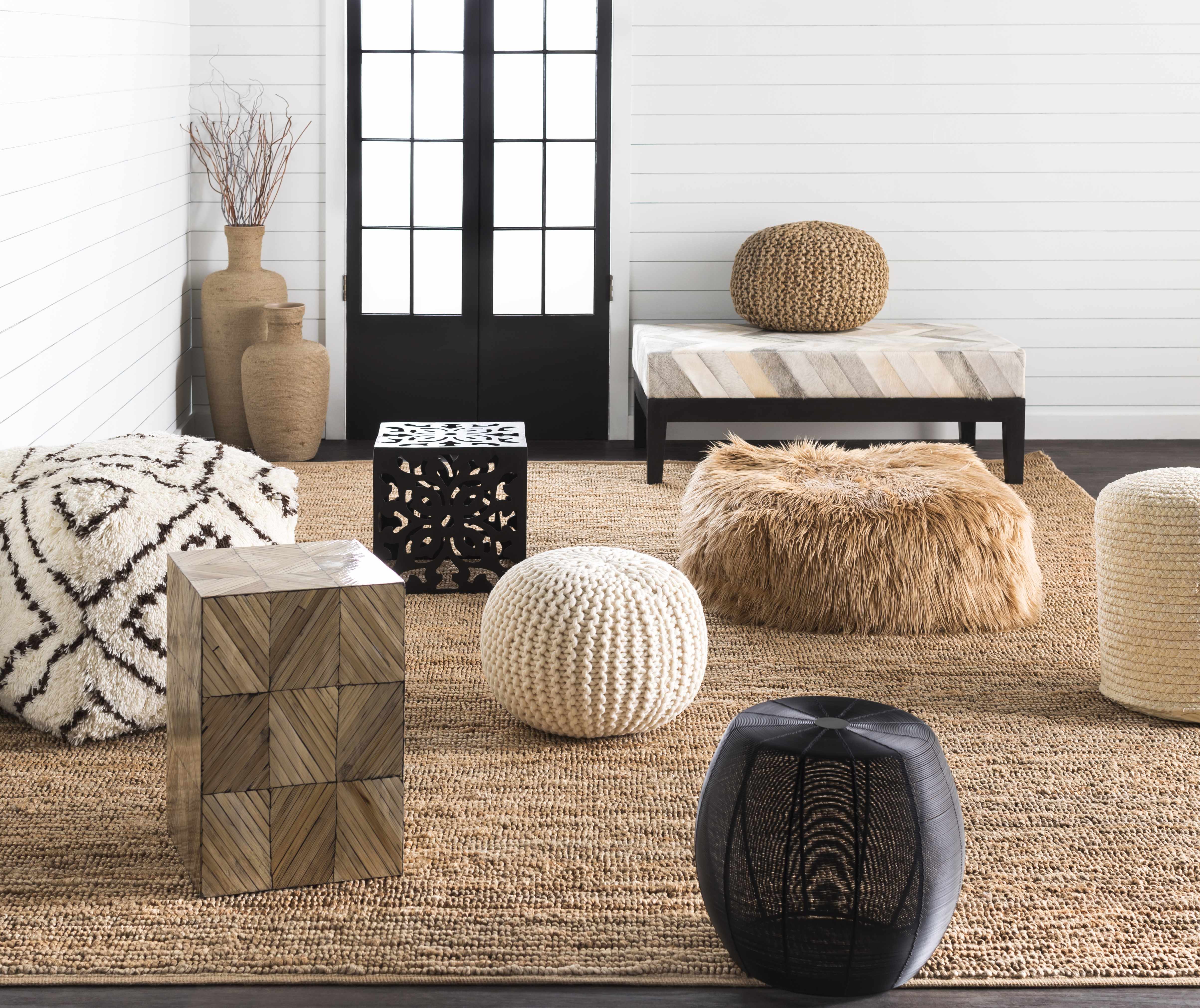 Hauteloom Glover Natural Braided Jute Rug - A Touch of Timeless Elegance