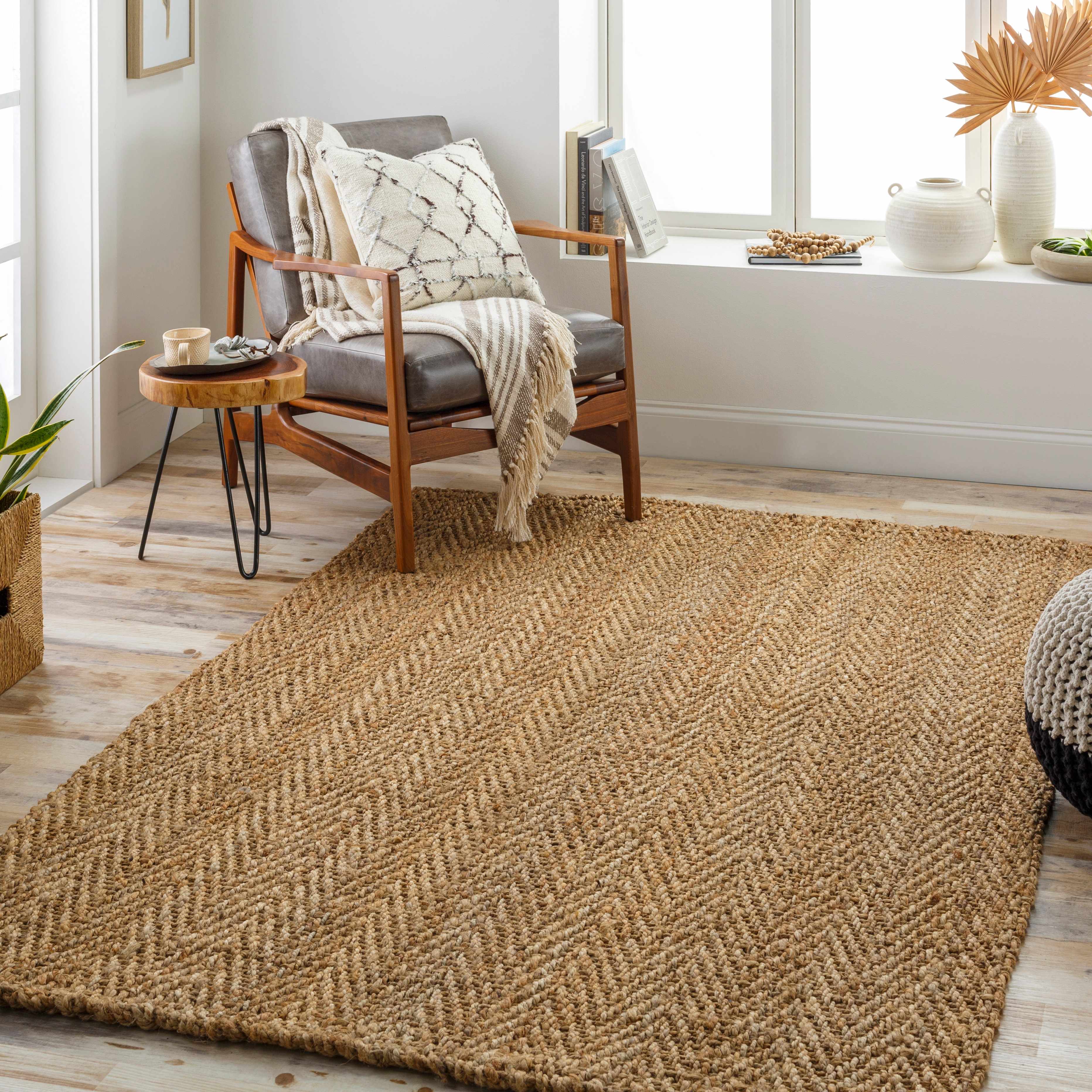 Exquisite Hauteloom Asaka Jute Area Rug for Your Space
