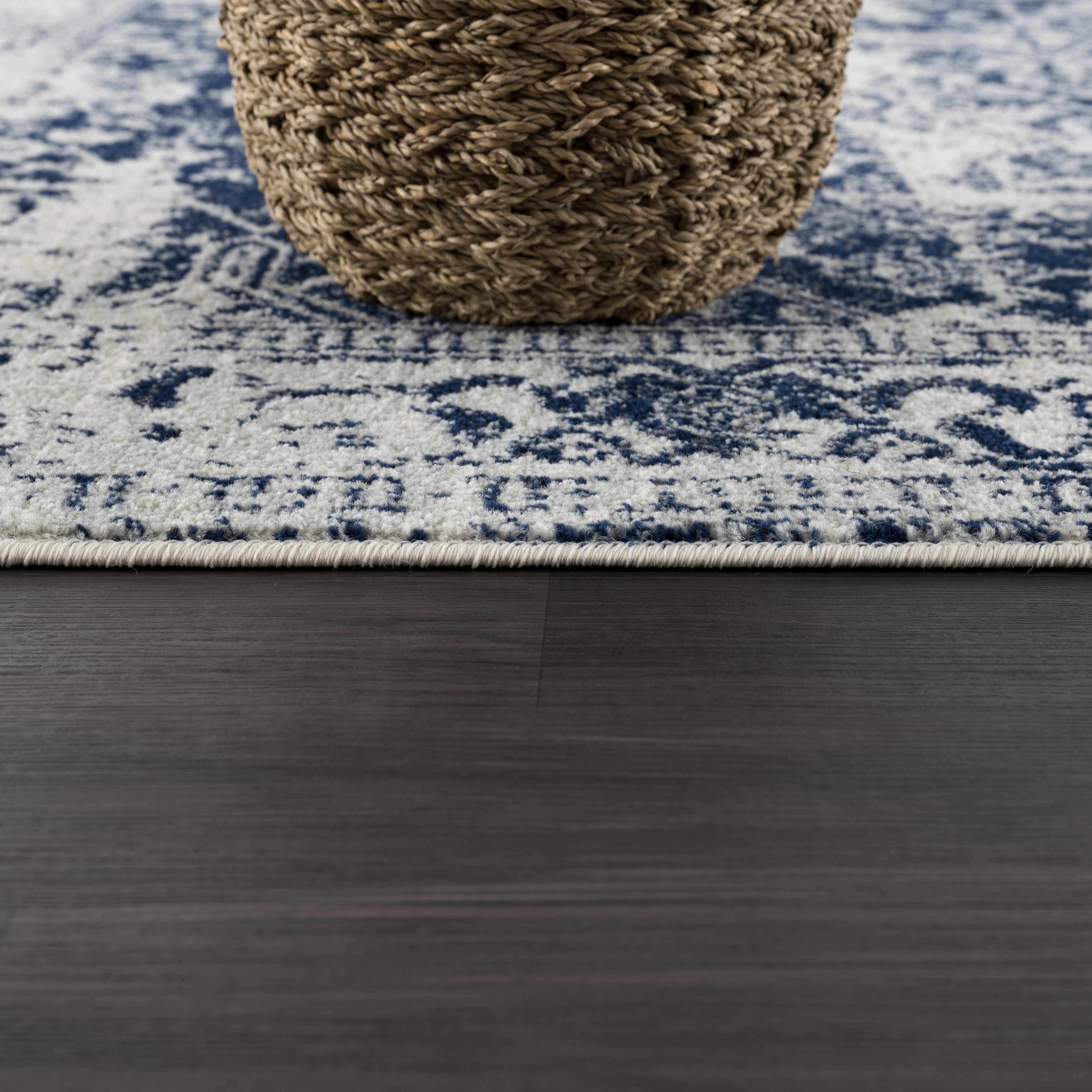 Exquisite Hauteloom Rachel Navy Area Rug