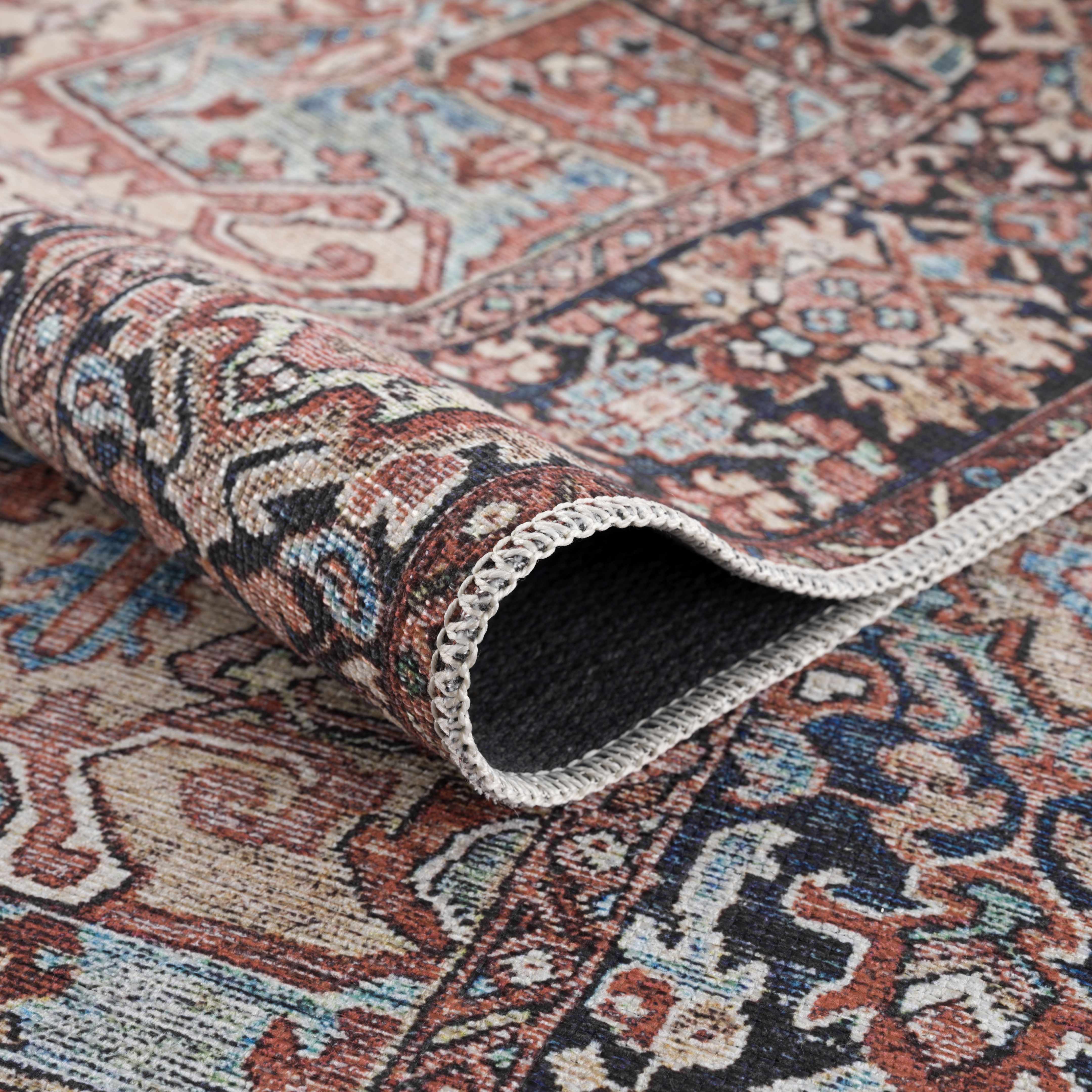 Hauteloom Neyland Washable Rug - A Splash of Style for Your Space