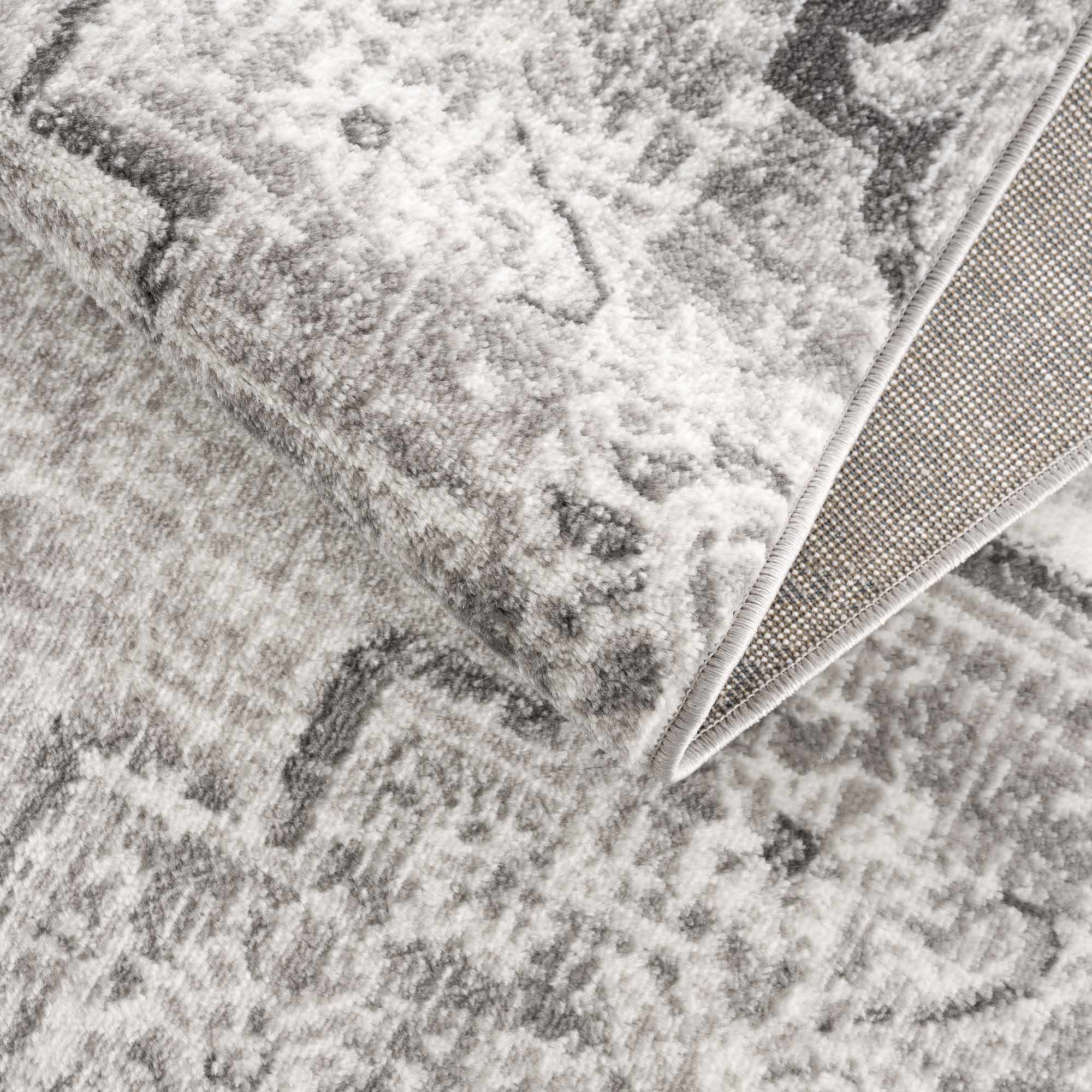 Elegant Hauteloom Elani Gray Medallion Rug - Transform Your Space