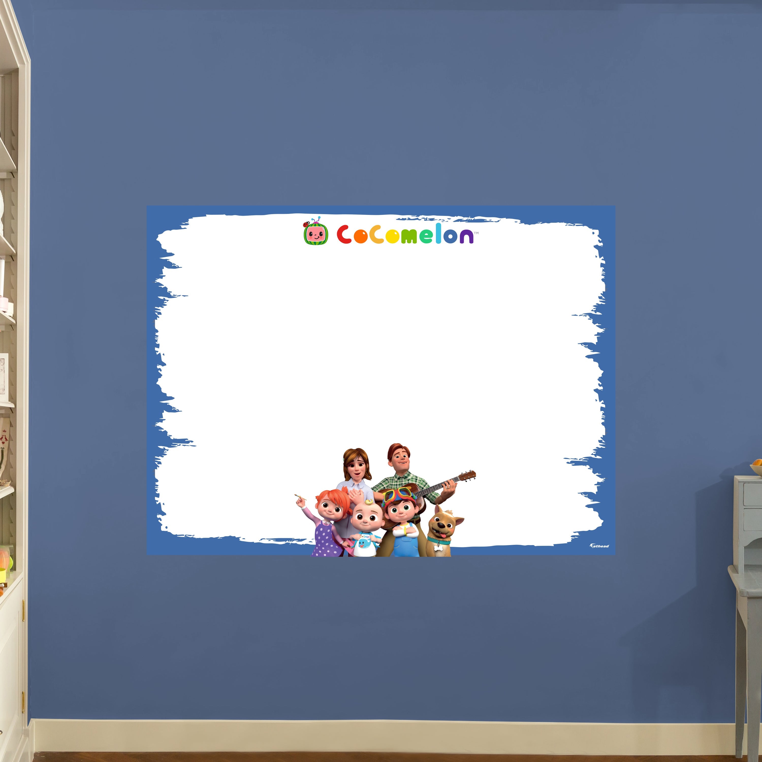 CoComelon Fathead JJ Family Dry Erase Officially Licensed Removable Adhesive Decal