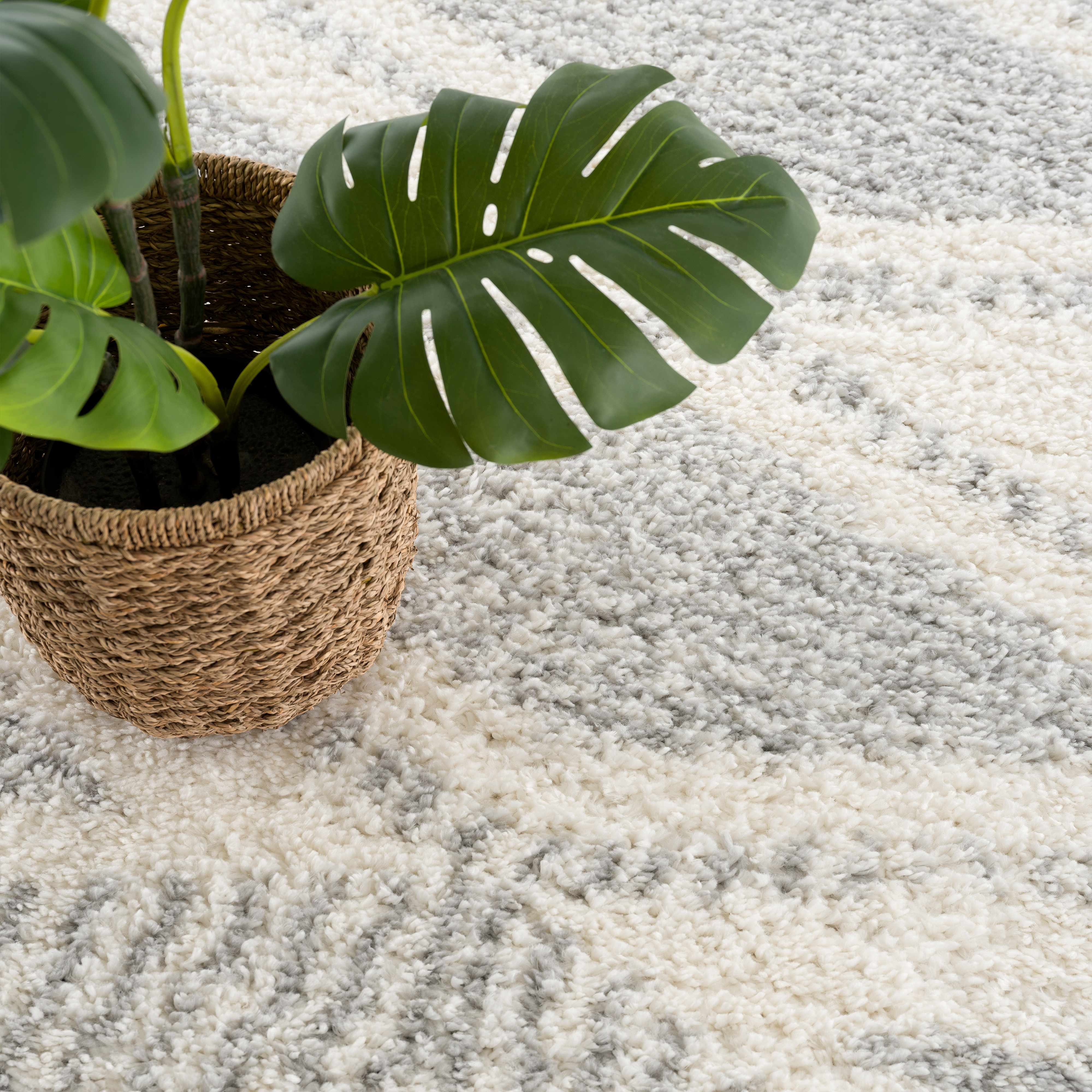 Luxurious Gray Hauteloom Trunding Plush Area Rug - Transform Your Space!