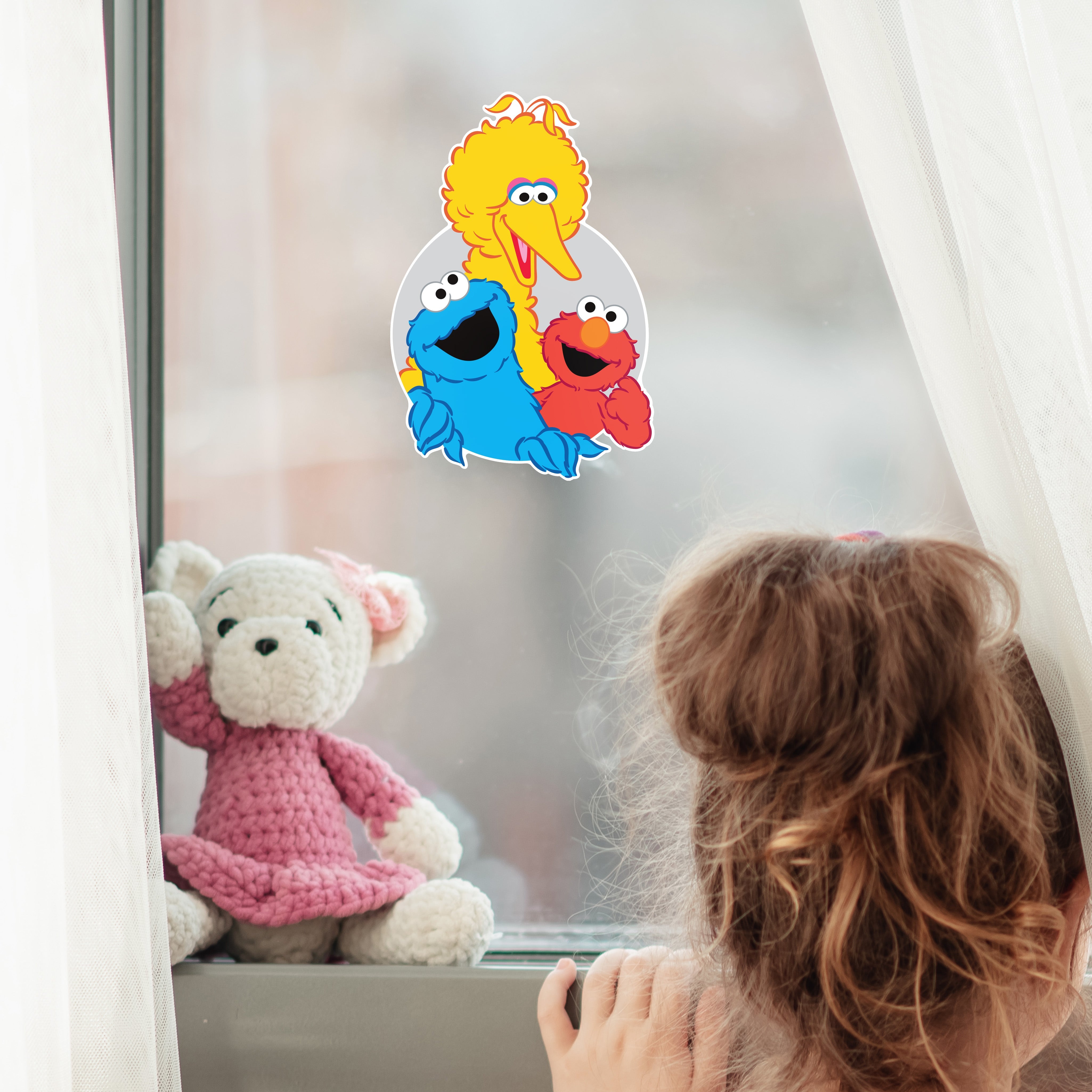 Sesame Street Window Cling: Bring the Magic Indoors!