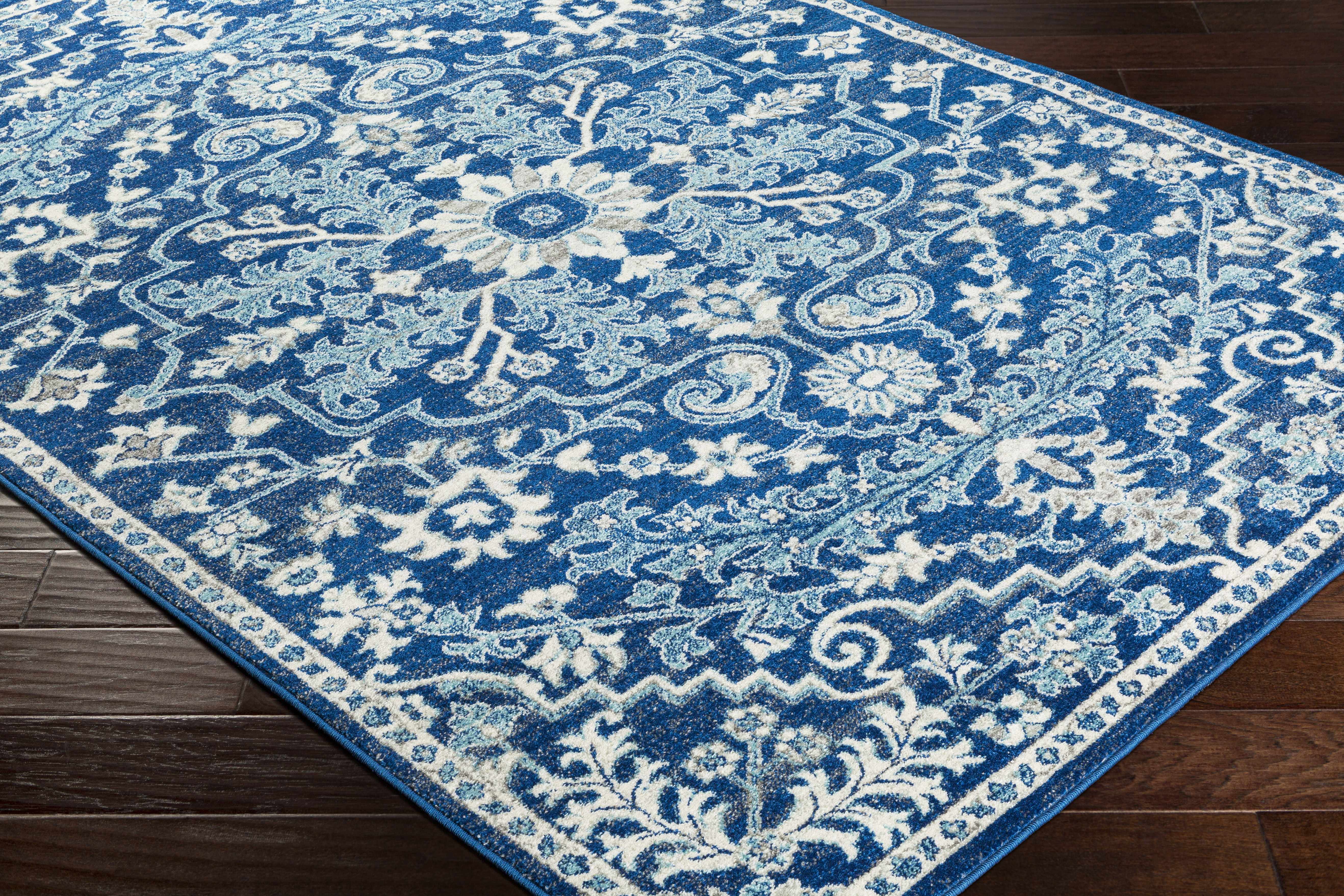 Gorgeous Hauteloom Blue Bodrum Area Rug - Transform Your Space
