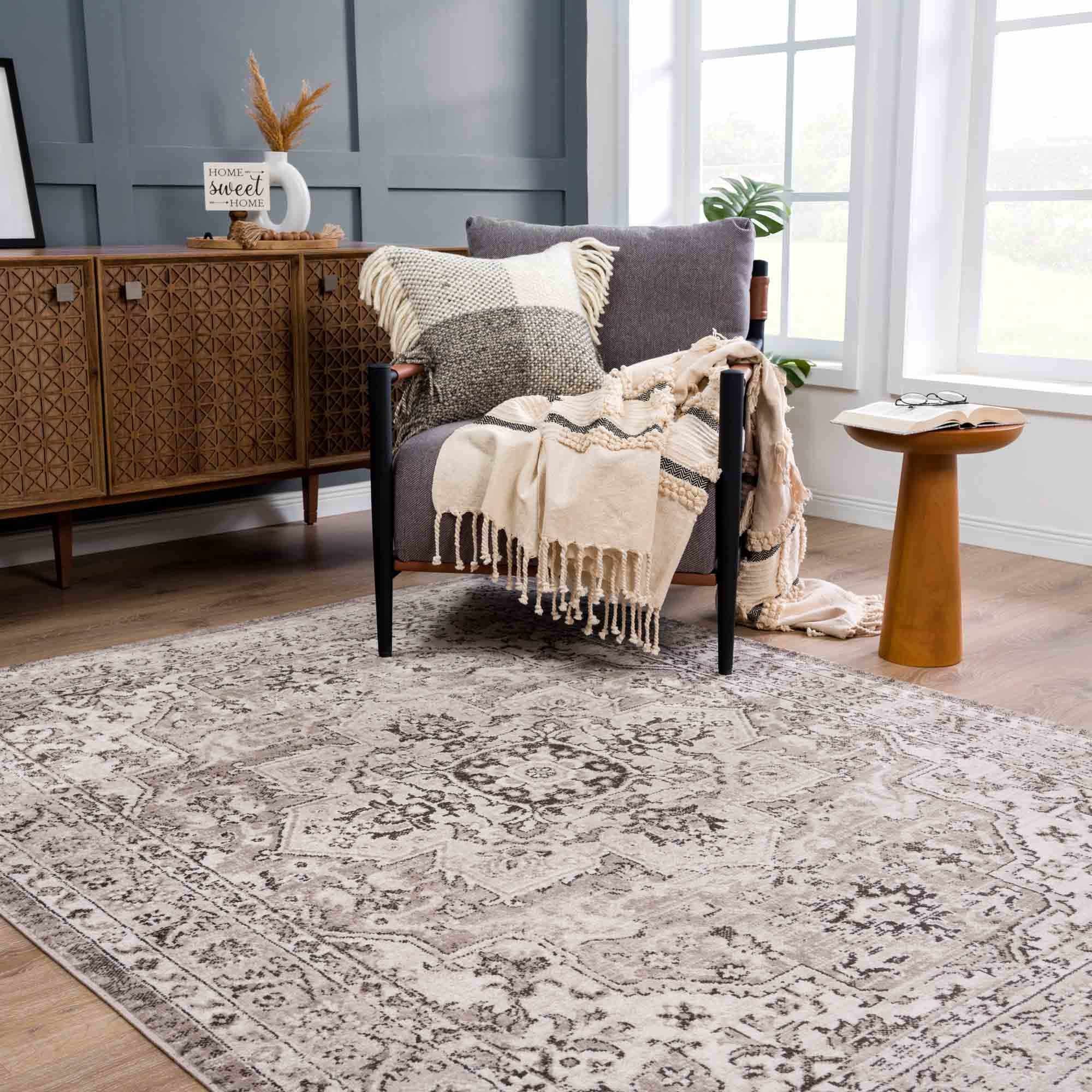 Grab Your Dreamy Hauteloom Albie Beige Area Rug - Clearance Now!