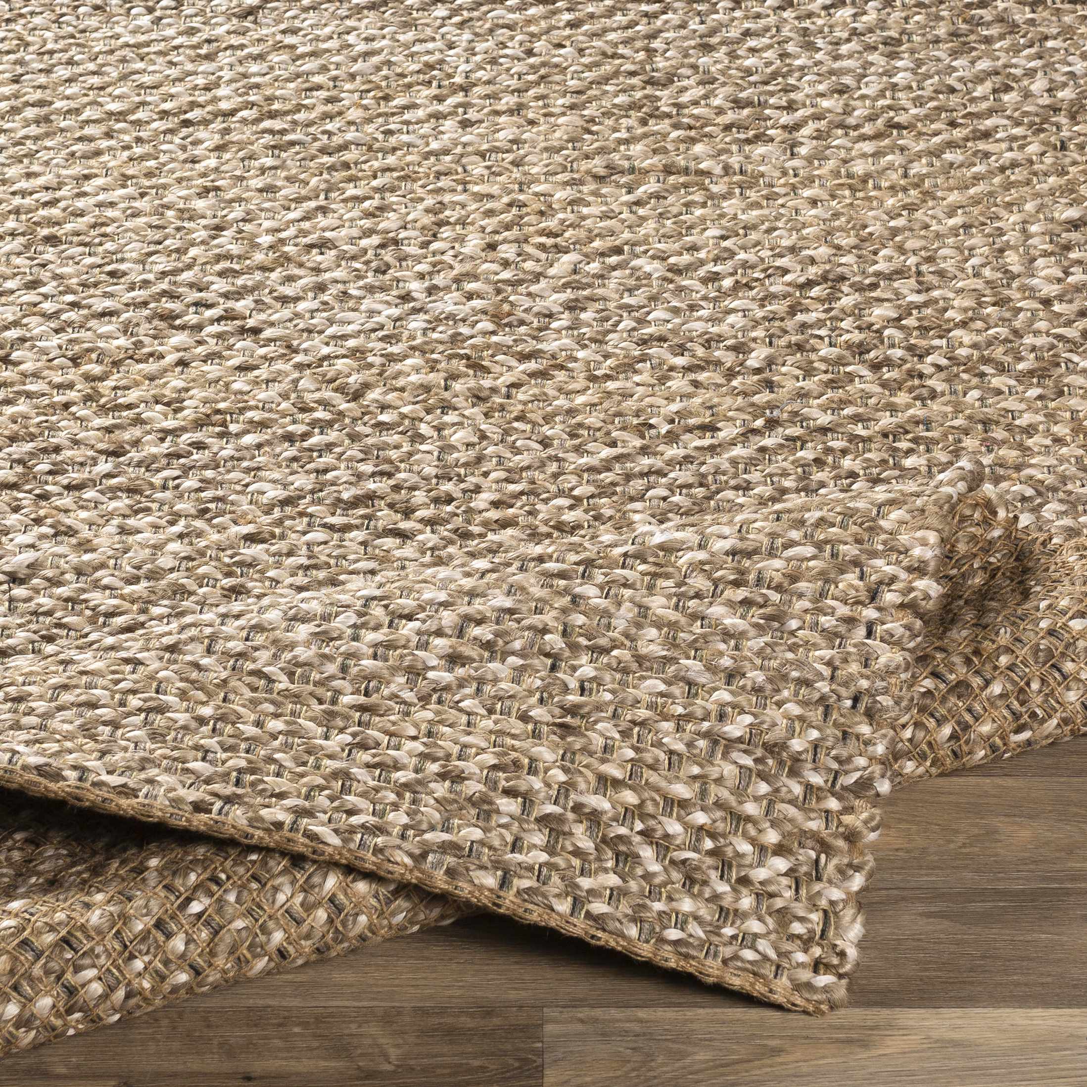 Exquisite Hauteloom Caspar Hand-Woven Natural Jute Rug