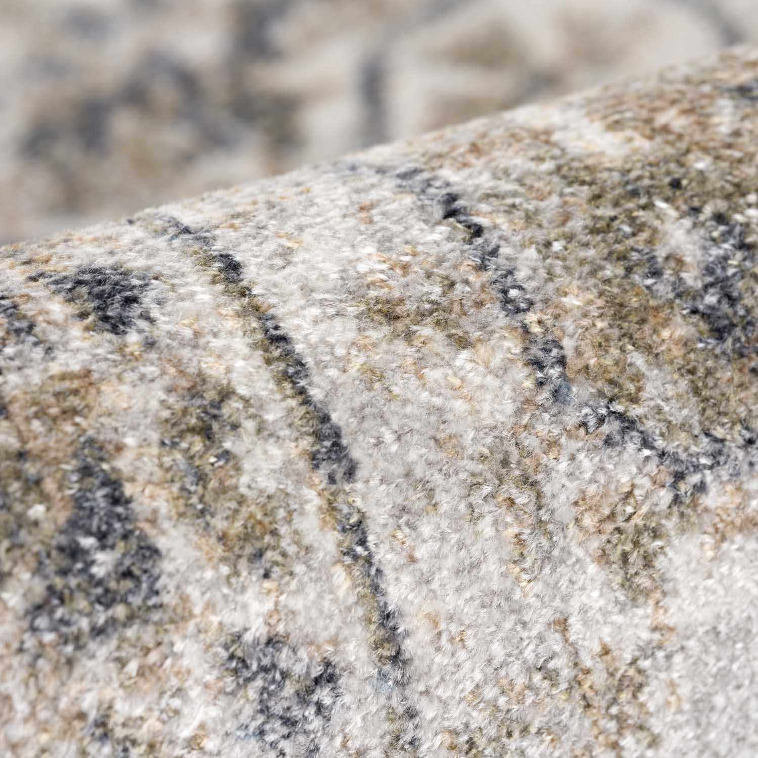 Luxurious Hauteloom Rudo Beige Washable Area Rug - Transform Your Space
