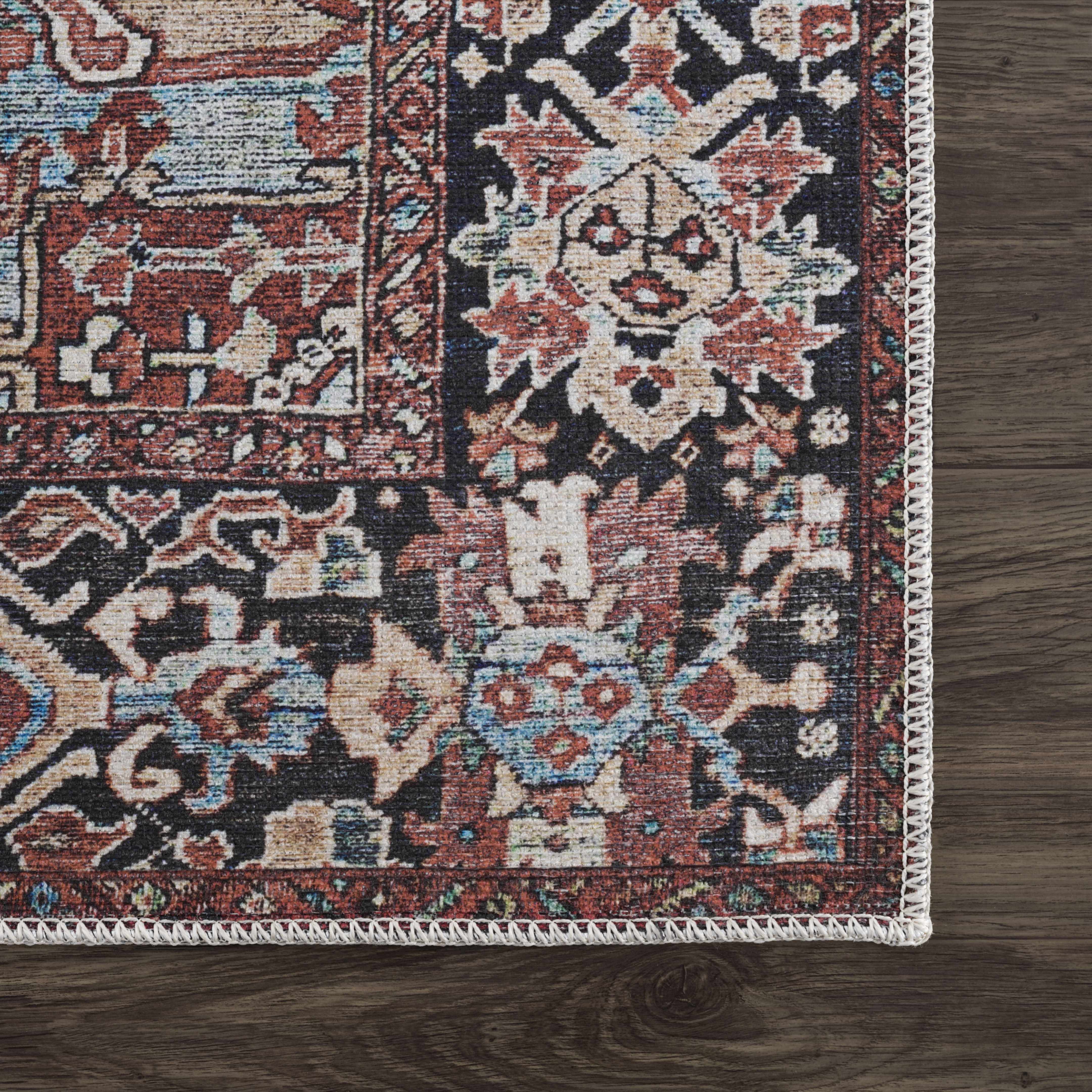 Hauteloom Neyland Washable Rug - A Splash of Style for Your Space
