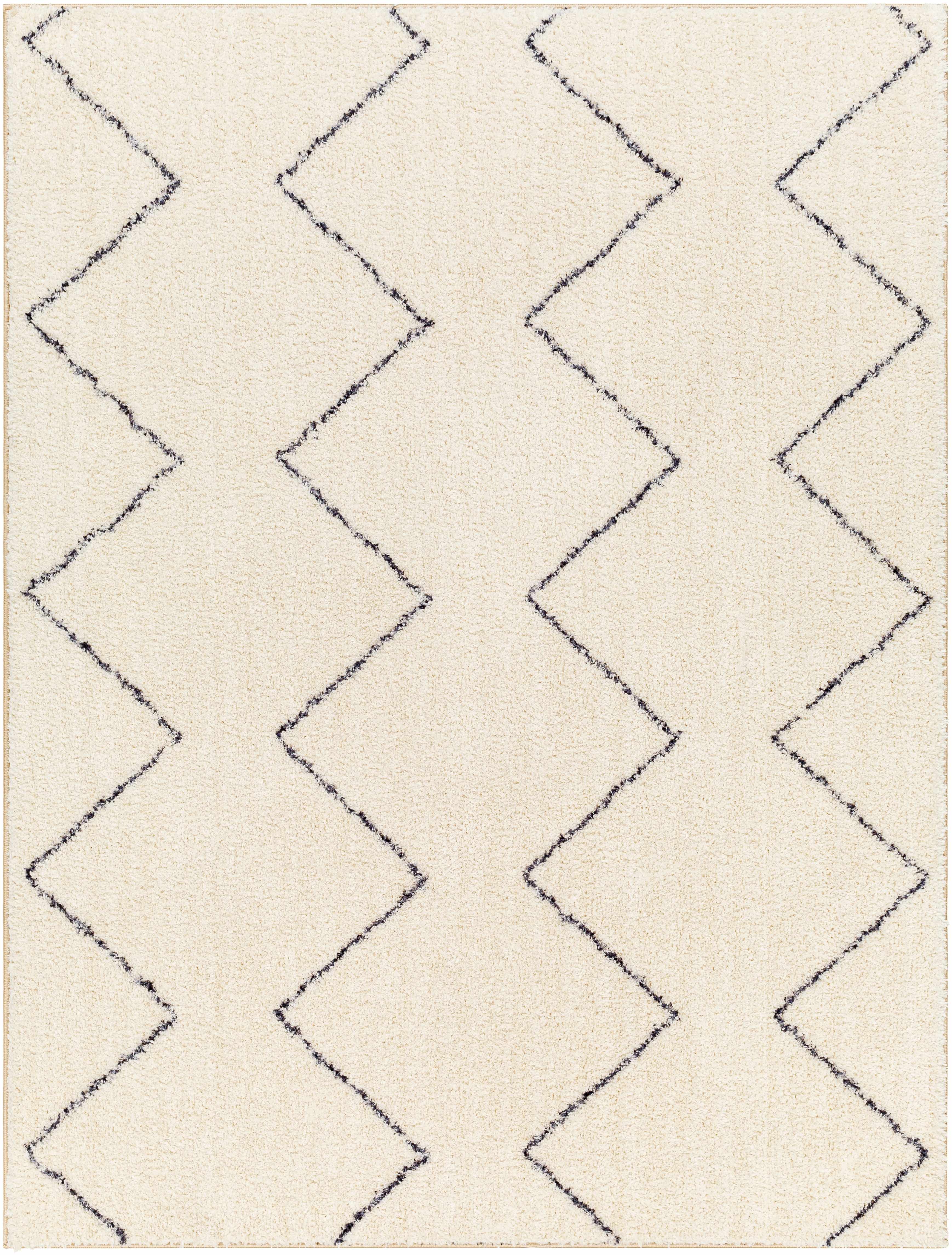 Hauteloom Yuya Ultra-Comfortable Washable Area Rug