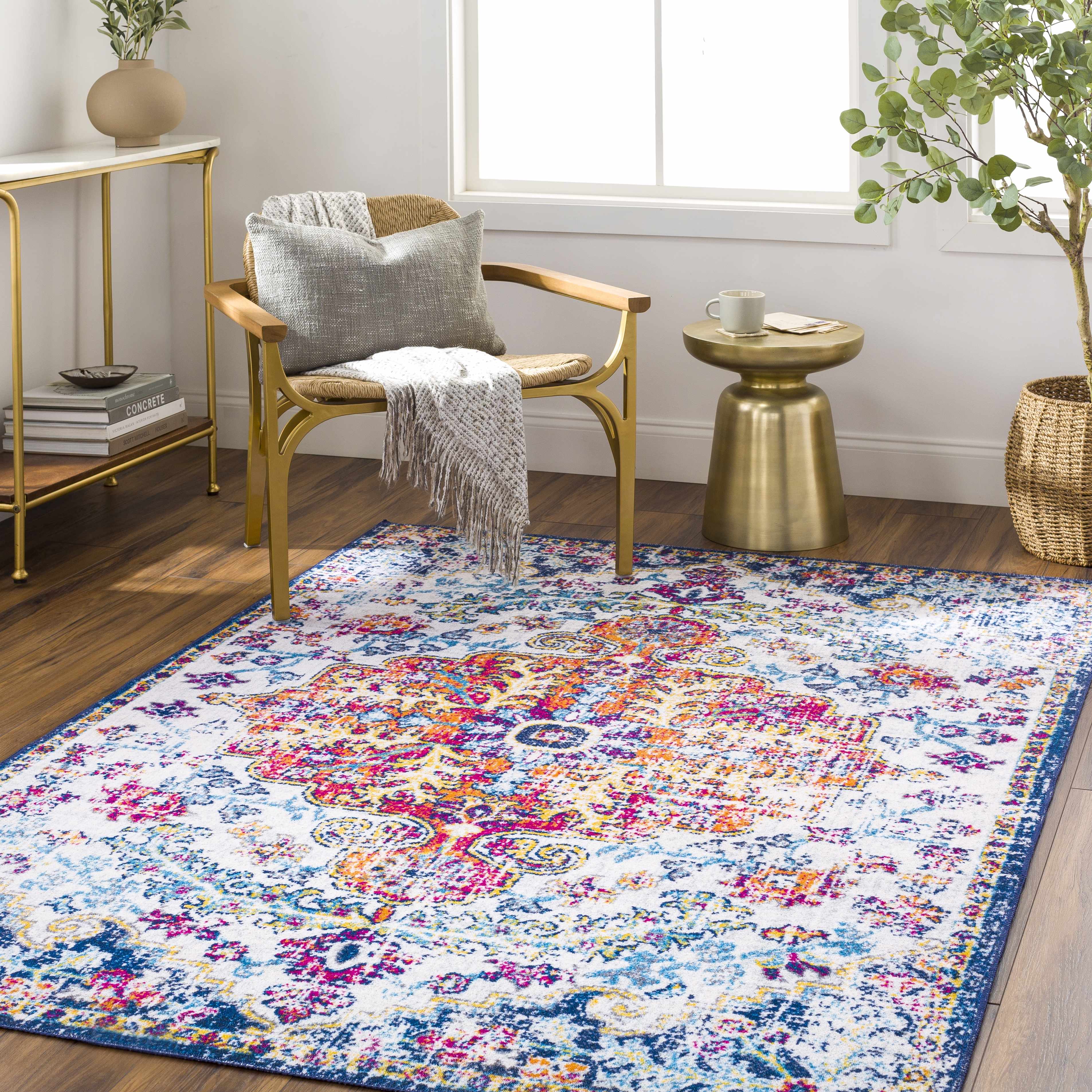 Refresh Your Space with Hauteloom Mwingi Washable Area Rug