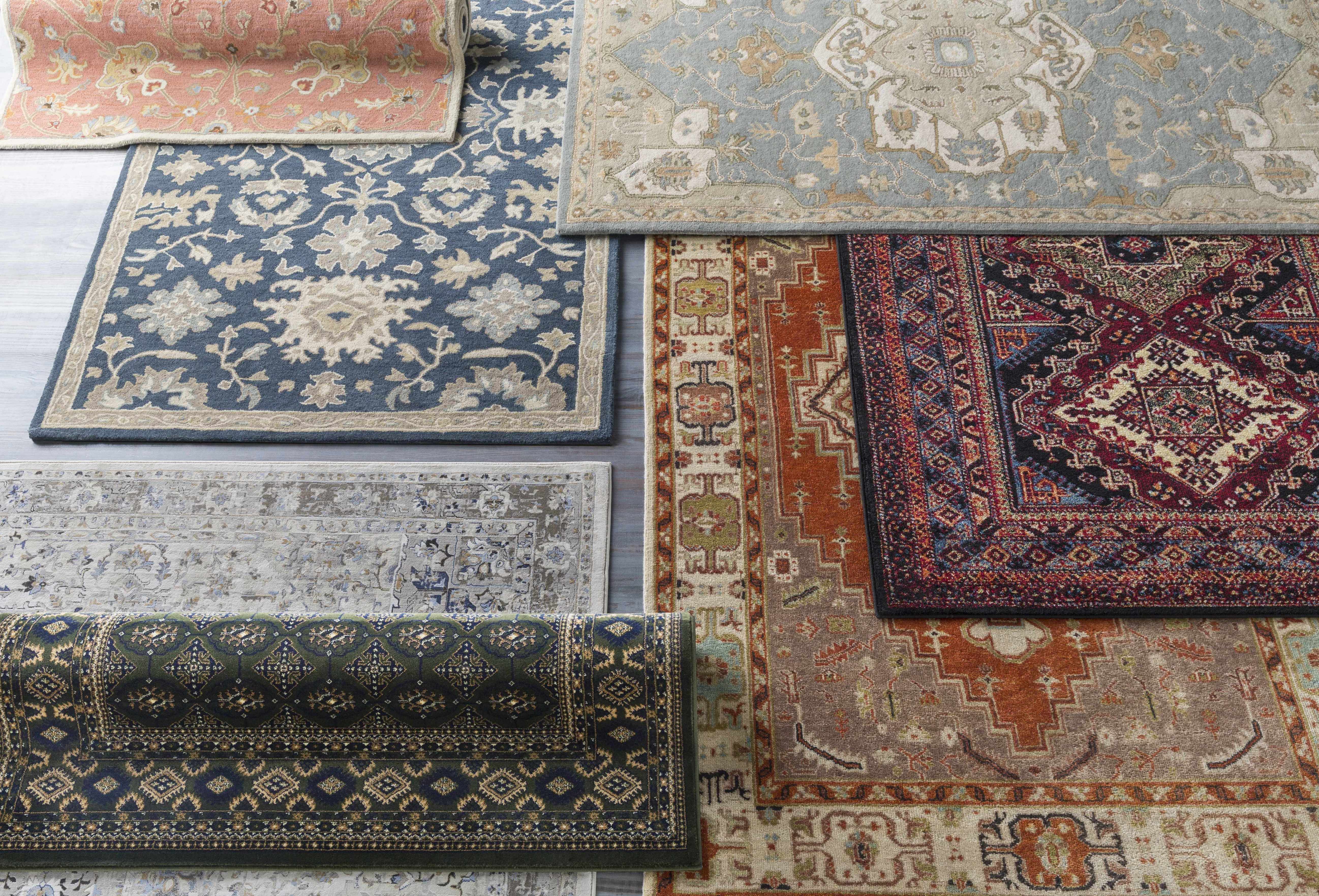 Luxurious Hauteloom Broomfield Gray Wool Area Rug
