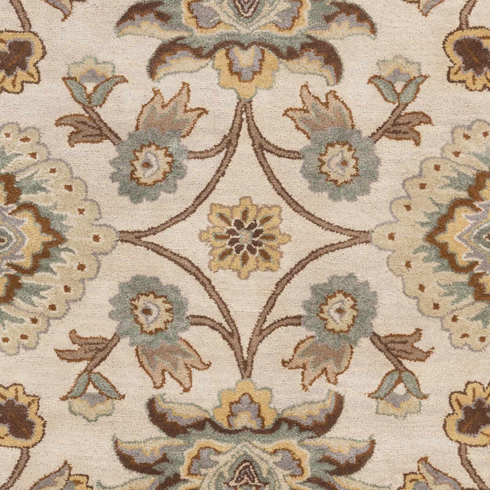 Hauteloom Conesus Hand Tufted Tan Wool Rug - A Luxurious Addition to Your Space