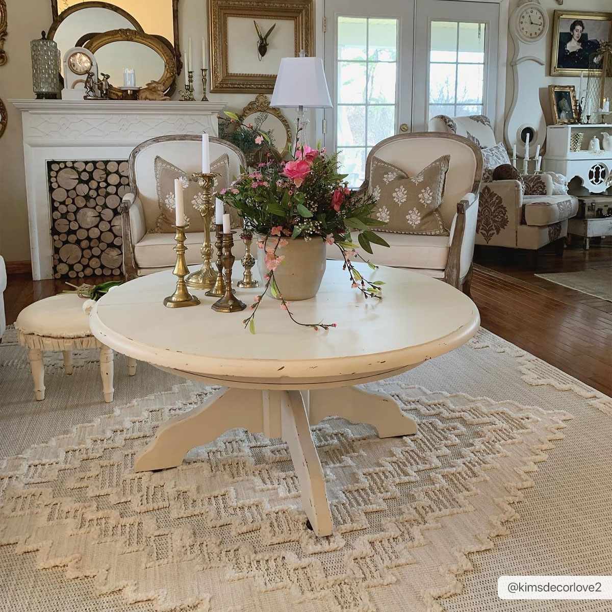 Luxurious Hauteloom Rosales Cream Area Rug for Every Space