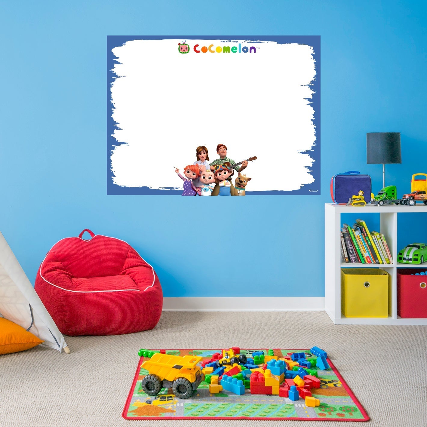 CoComelon Fathead JJ Family Dry Erase Officially Licensed Removable Adhesive Decal