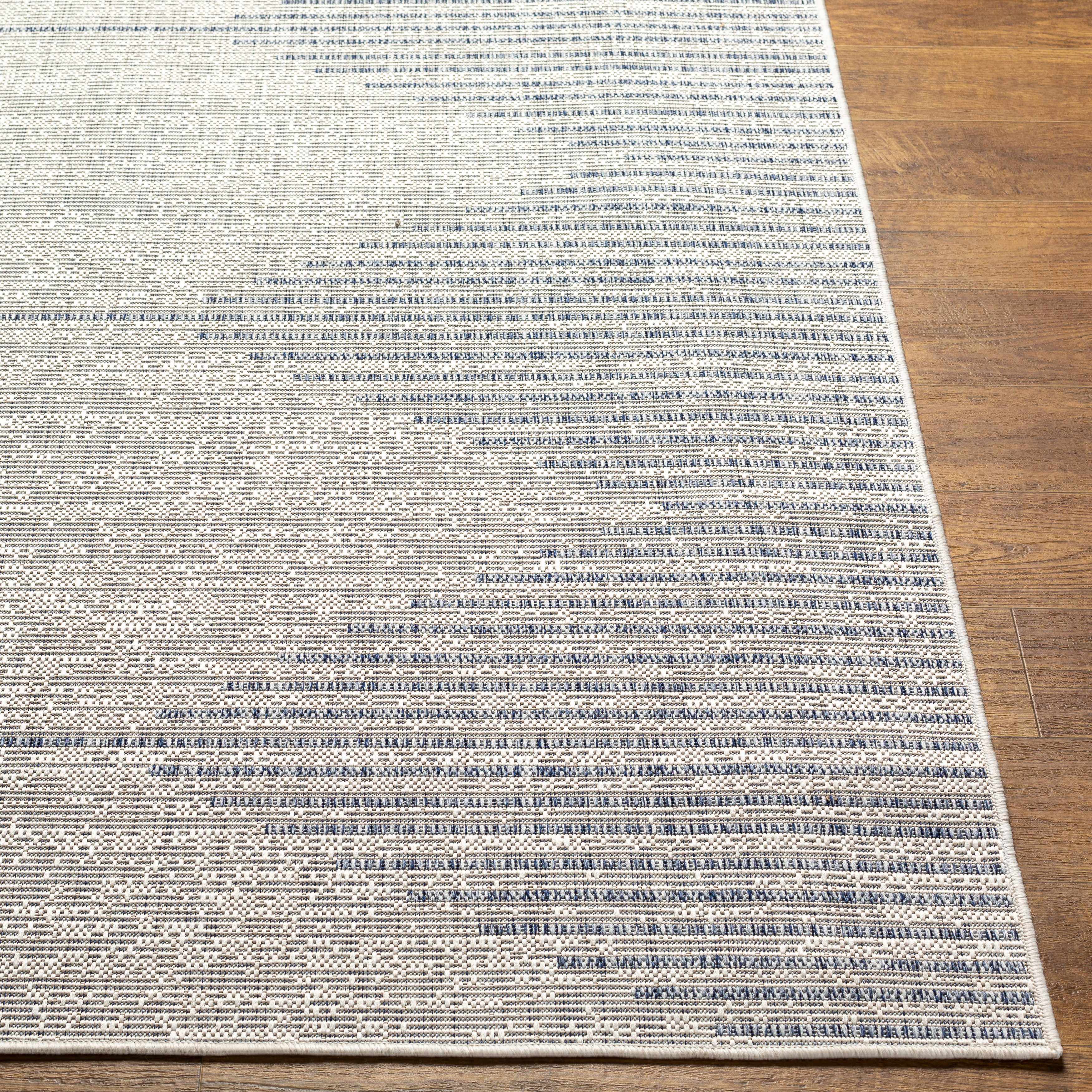 Hauteloom Stephan Gray & Blue Rug - Transform Your Space