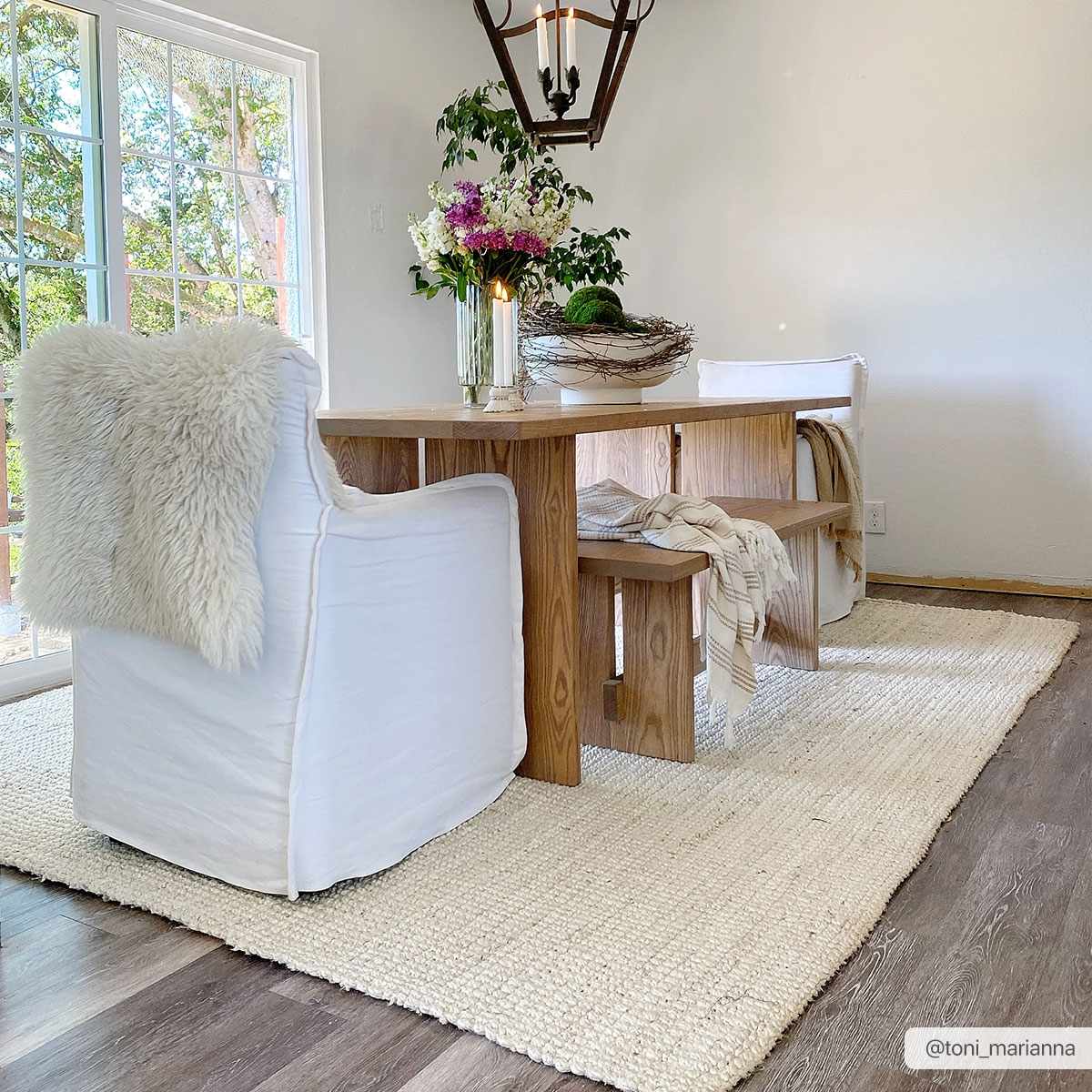 Livabliss x Becki Owens Calla Jute Beige Area Rug - Invite Timeless Beauty Home
