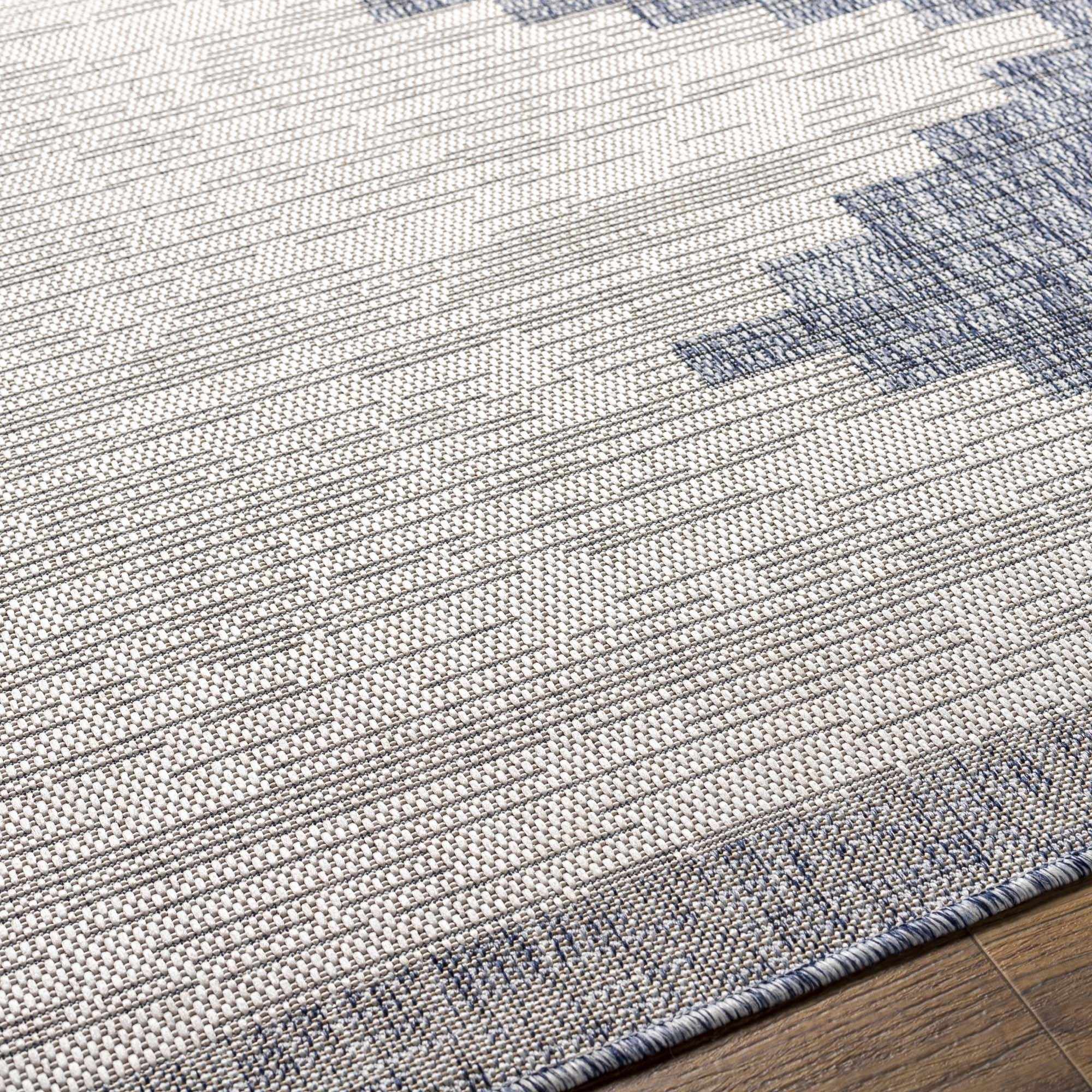 Hauteloom Djugun Blue: The Perfect Rug for Indoors and Outdoors