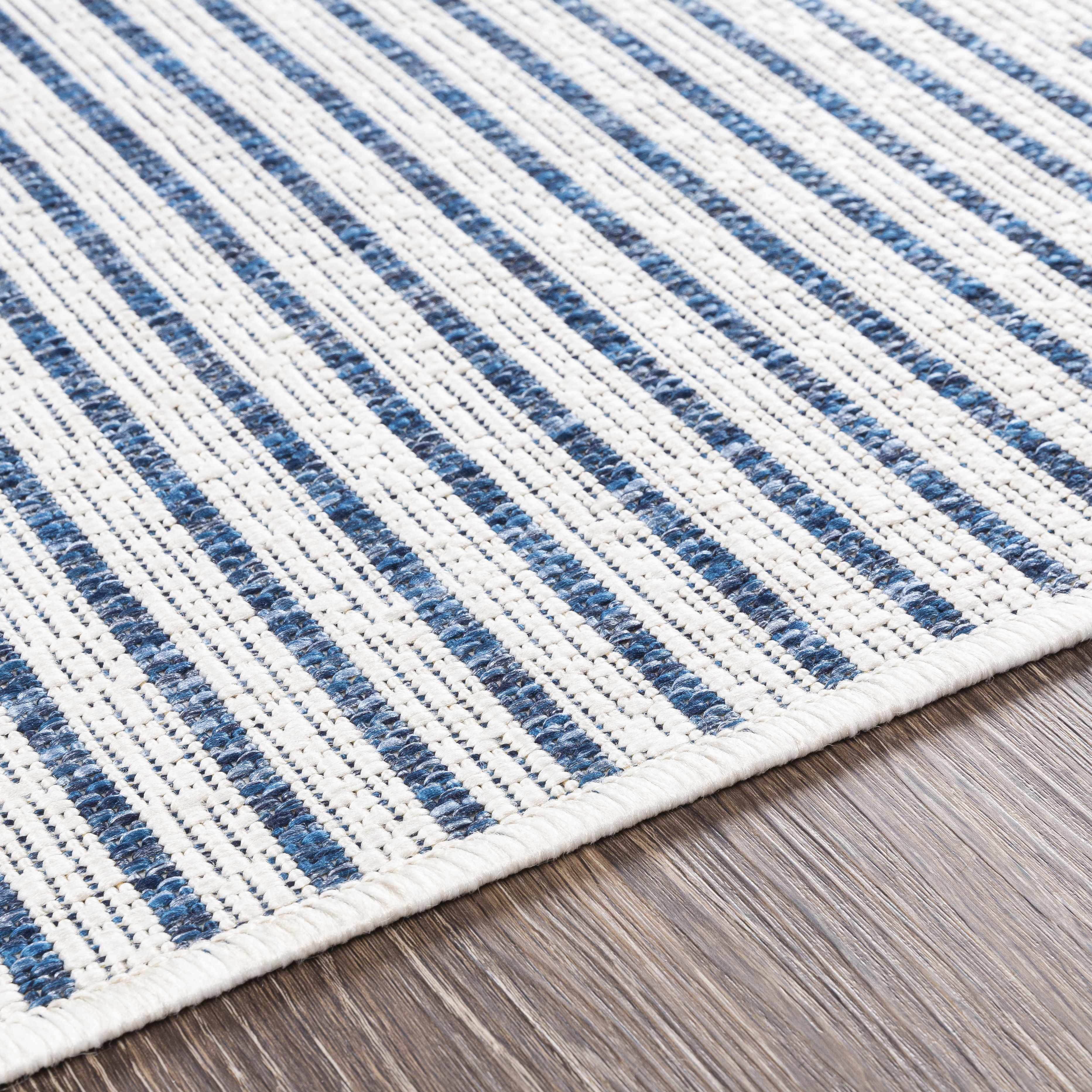 Step into Style with Hauteloom Stephan Blue & Cream Area Rug