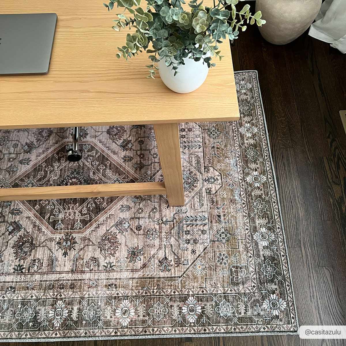Hauteloom Progress: Your Stylish and Practical Washable Area Rug