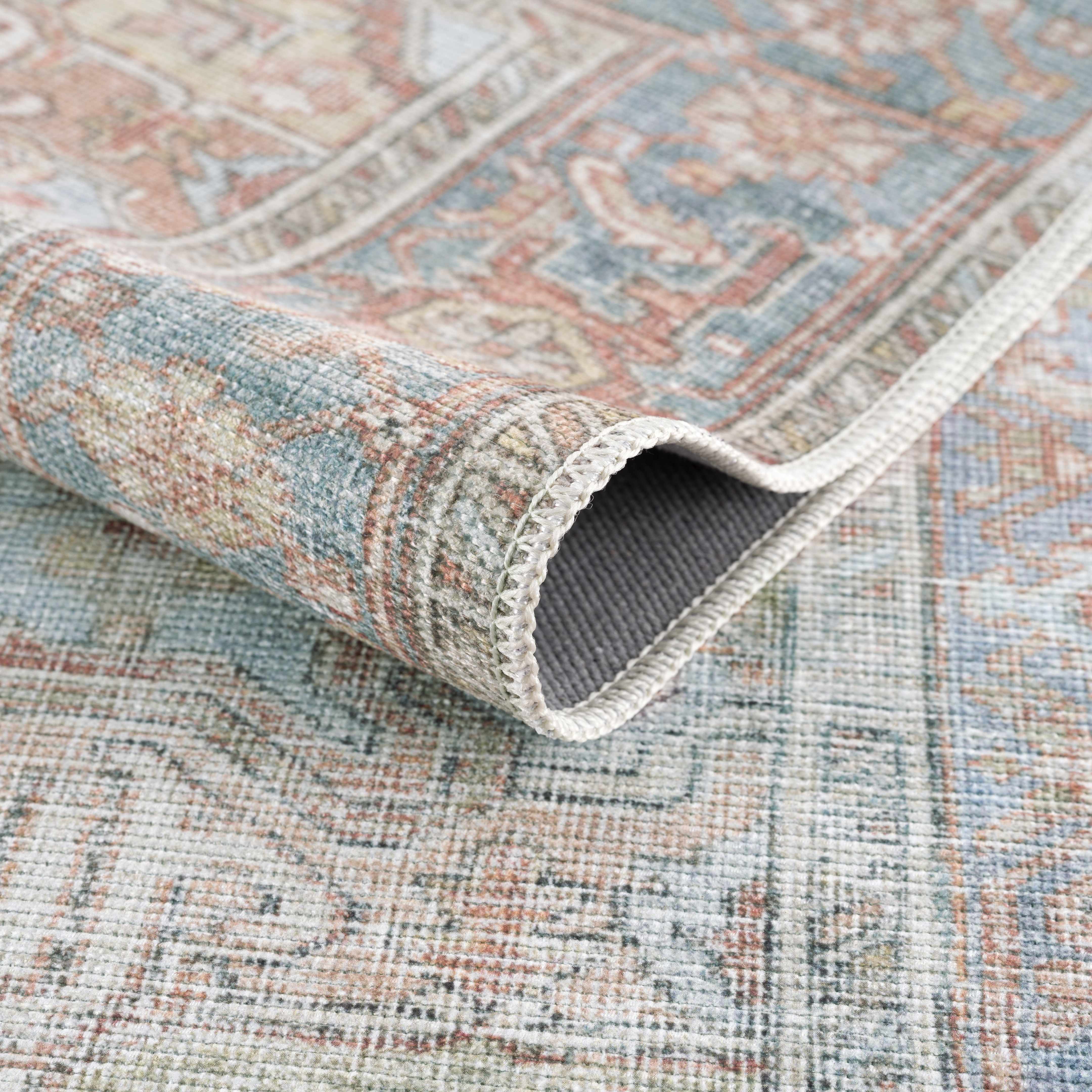Hauteloom Maayon Washable Rug - Rustic Elegance for Your Space