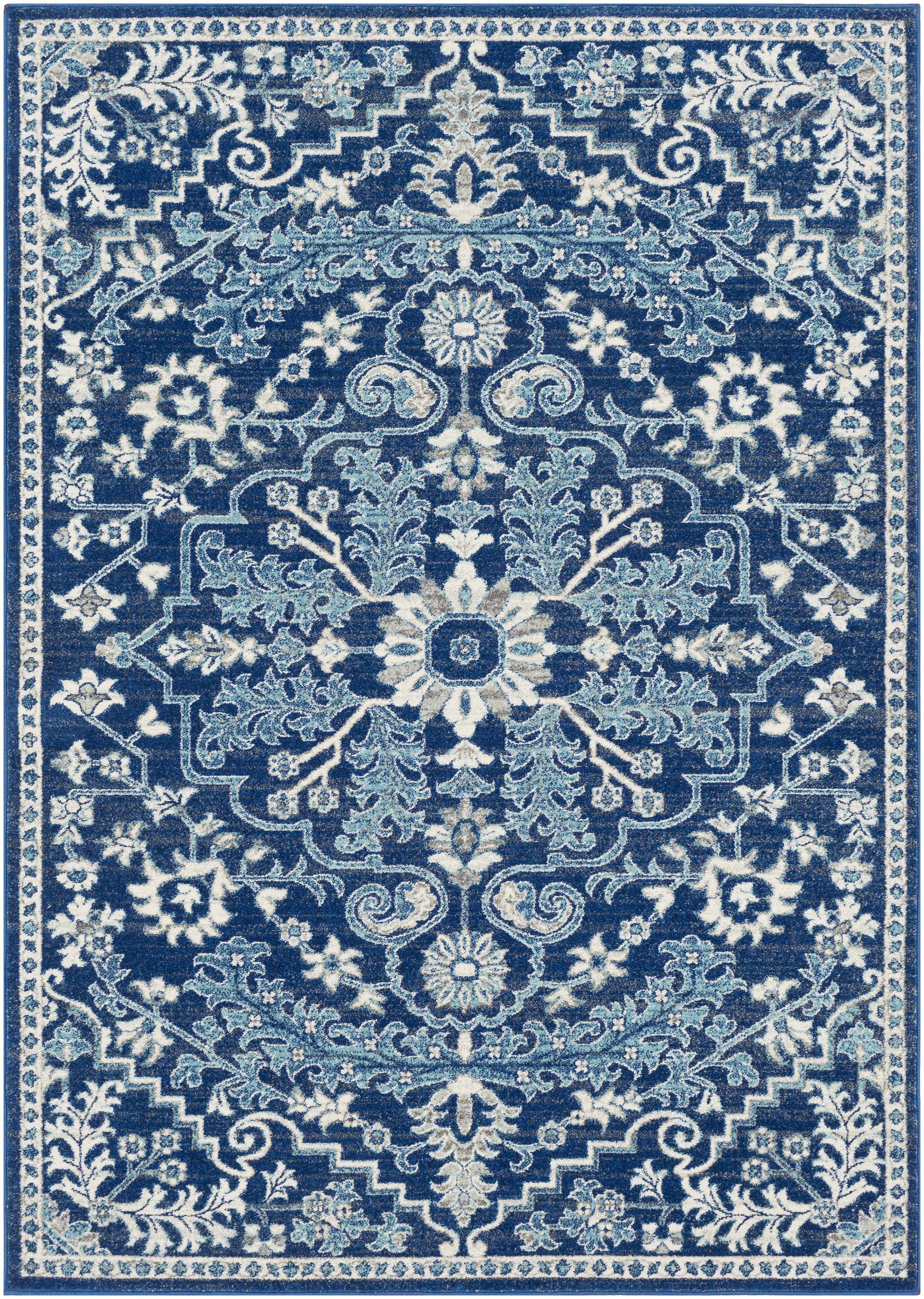Gorgeous Hauteloom Blue Bodrum Area Rug - Transform Your Space