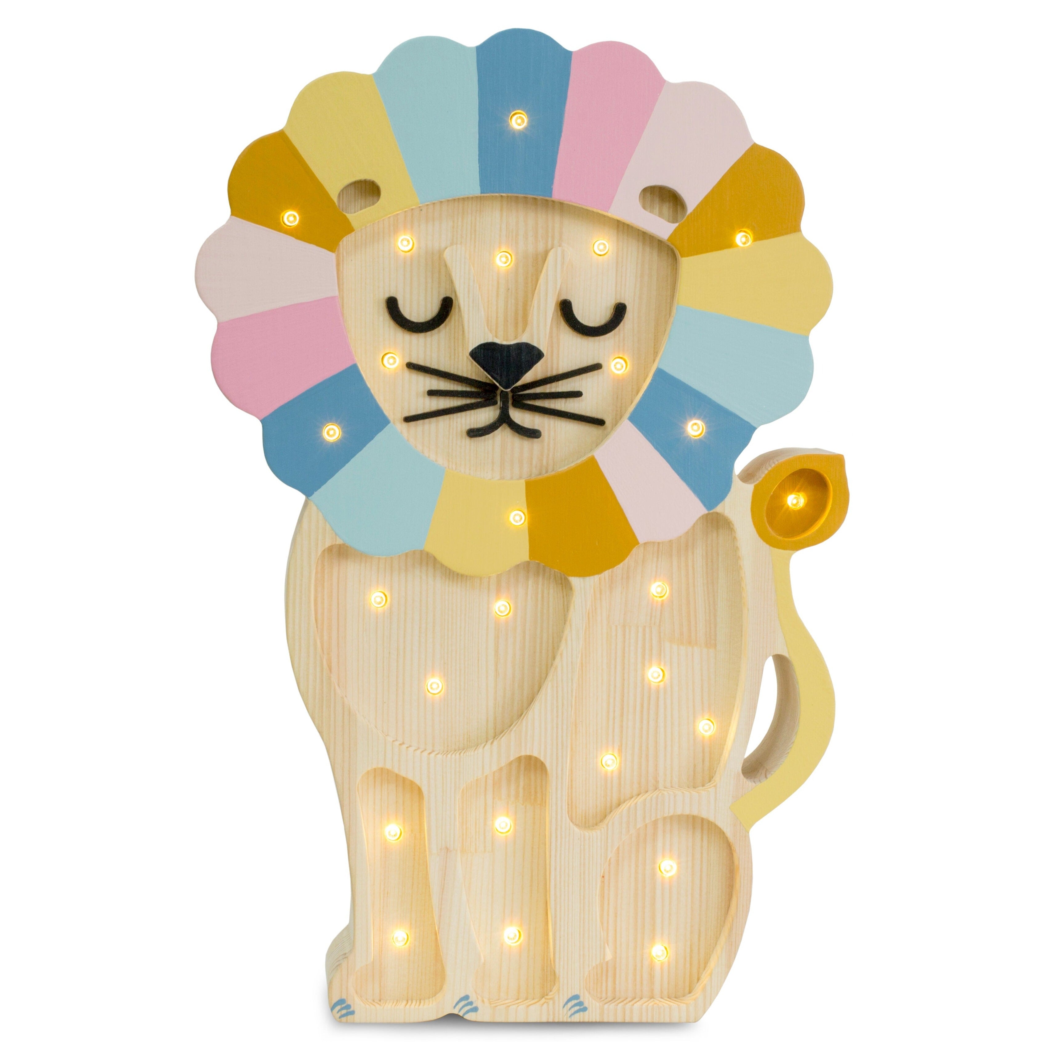 Enchanting Little Lion Night Light