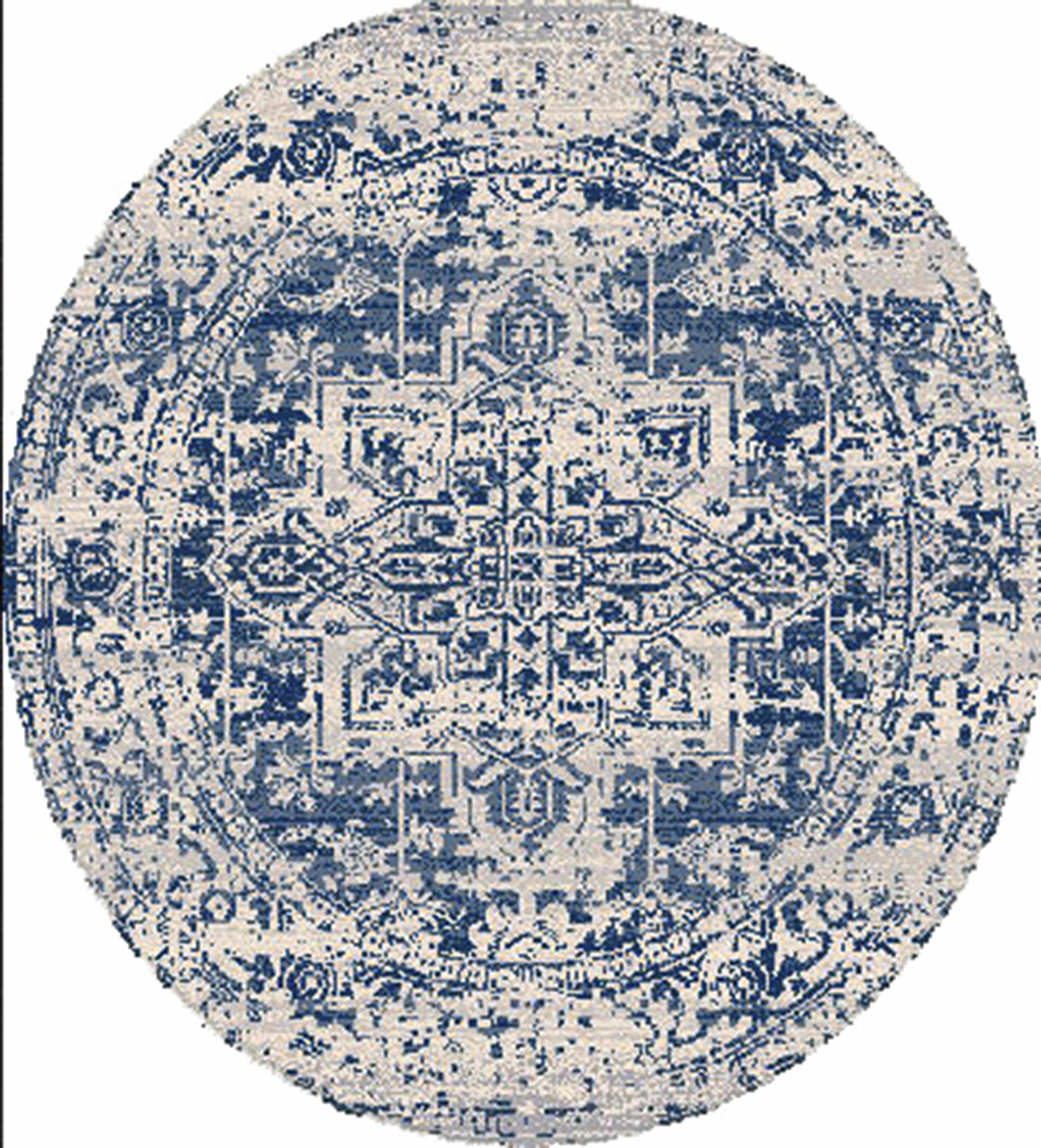 Exquisite Hauteloom Rachel Navy Area Rug