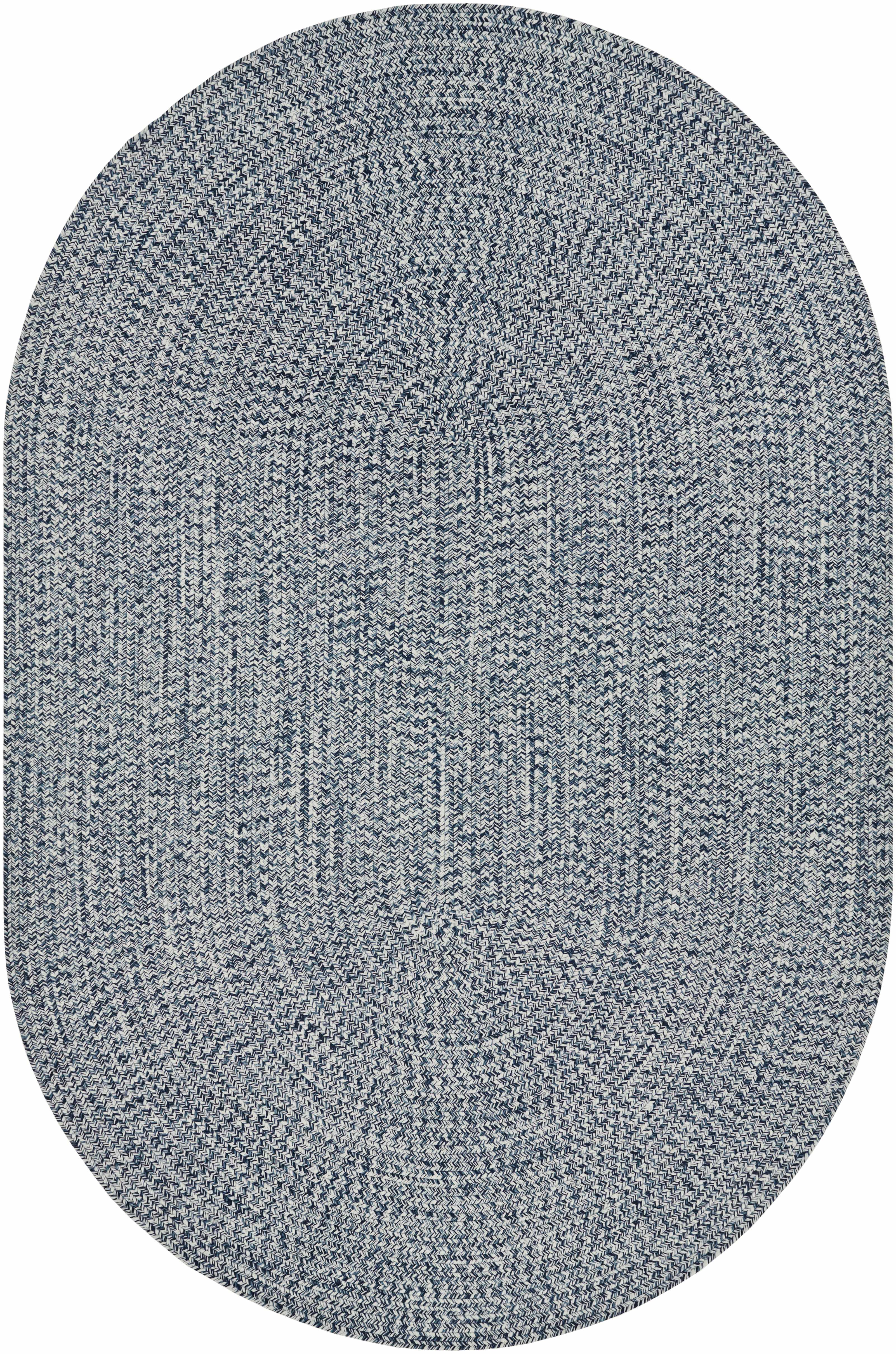 Exquisite Hauteloom Blue Braided Faux Jute Rug - A Must-Have for Your Space