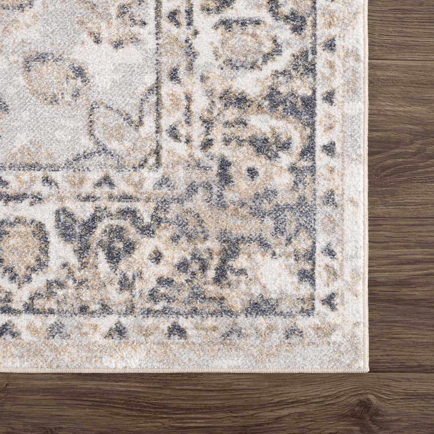 Luxurious Hauteloom Rudo Beige Washable Area Rug - Transform Your Space