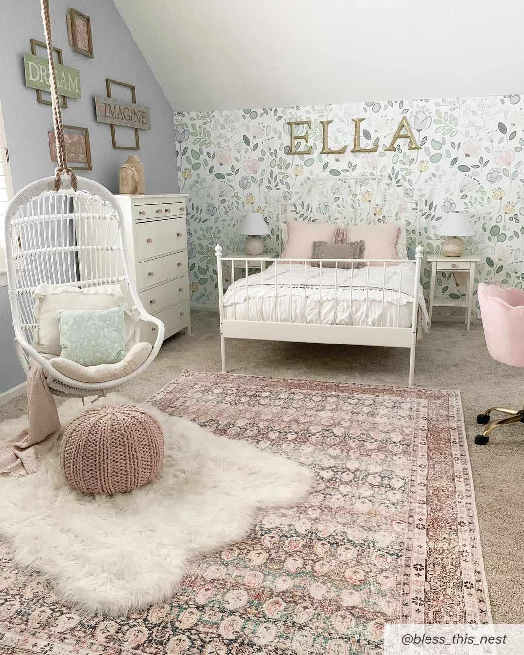 Hauteloom Rust Maligaya Distressed Washable Area Rug - Transform Your Space