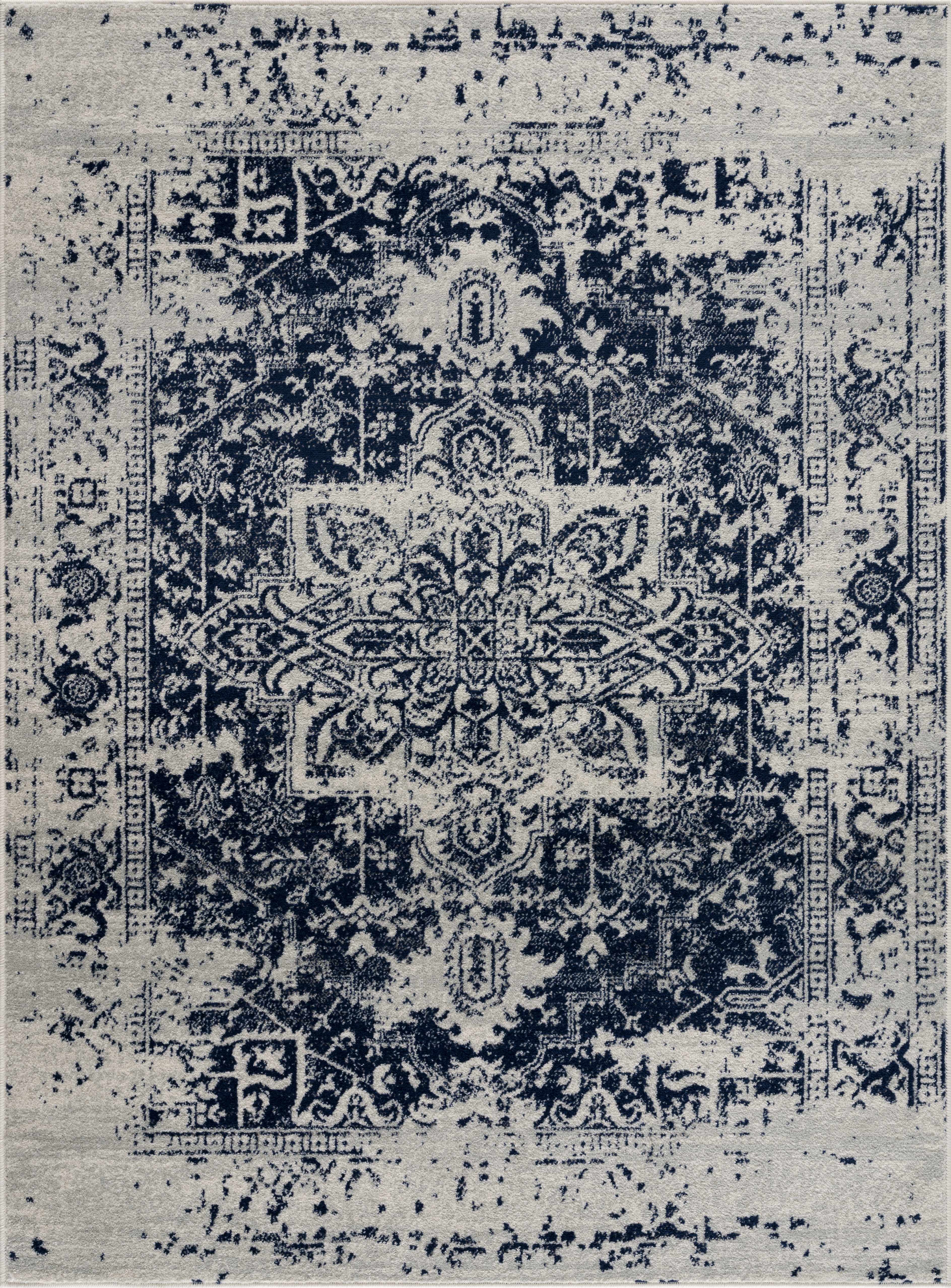 Exquisite Hauteloom Rachel Navy Area Rug