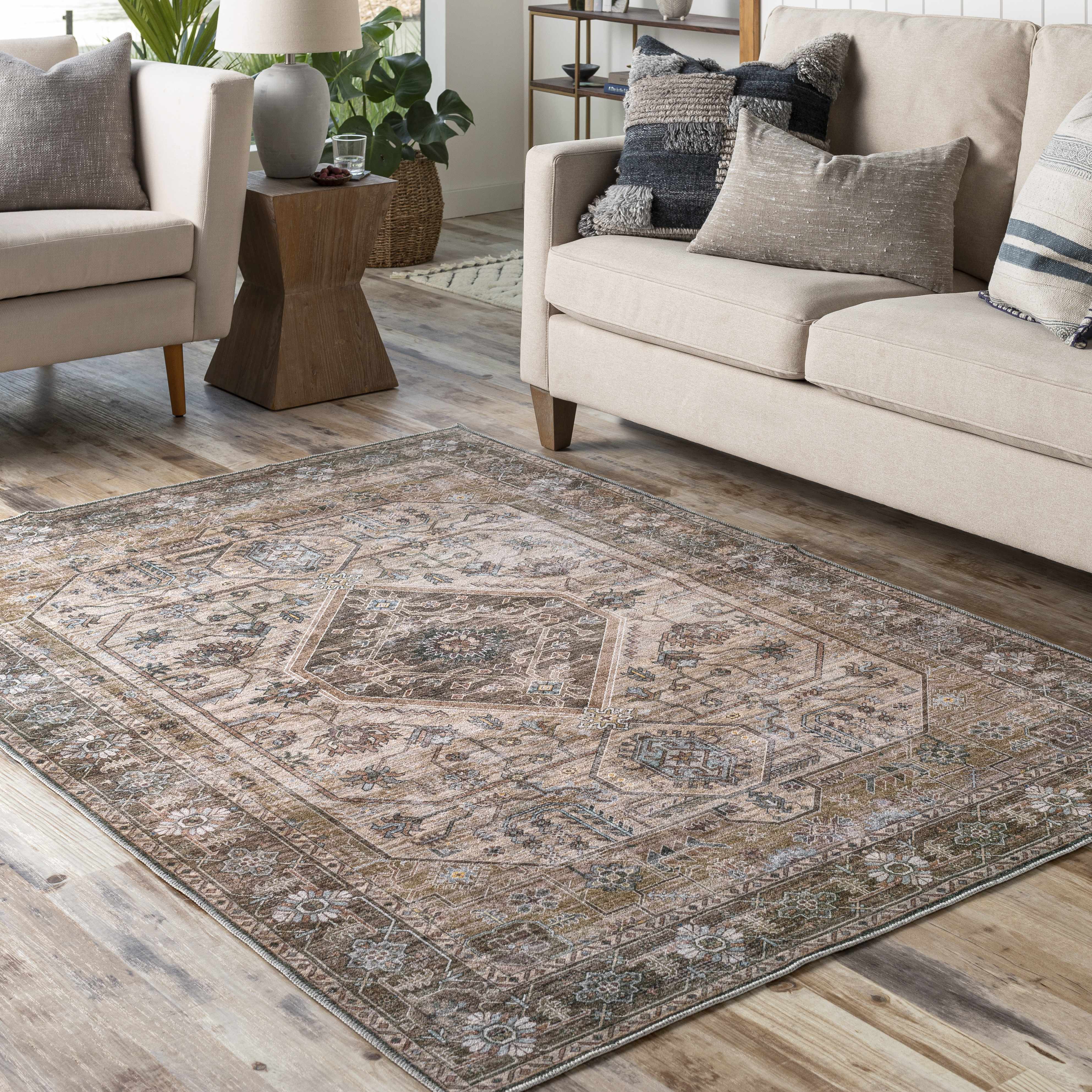 Hauteloom Progress: Your Stylish and Practical Washable Area Rug