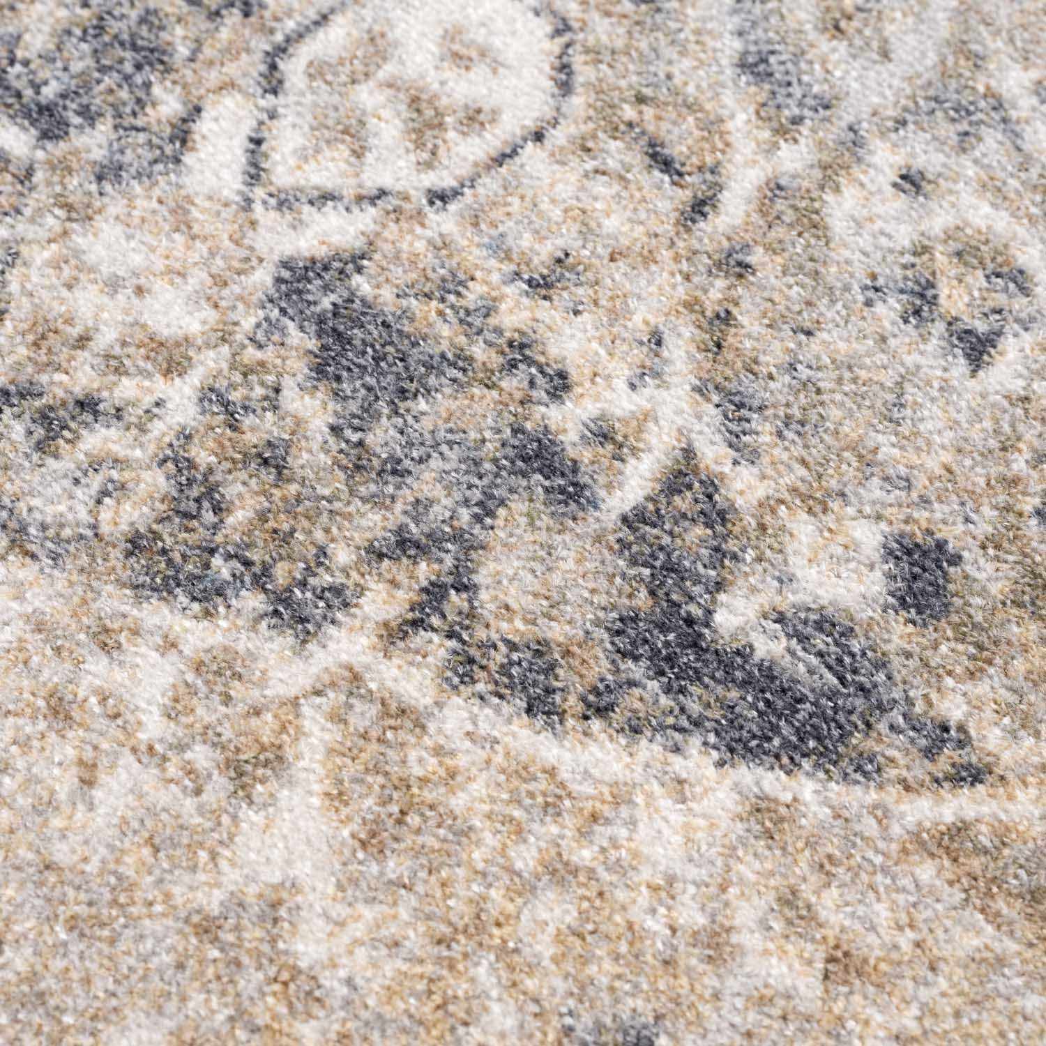 Luxurious Hauteloom Rudo Beige Washable Area Rug - Transform Your Space