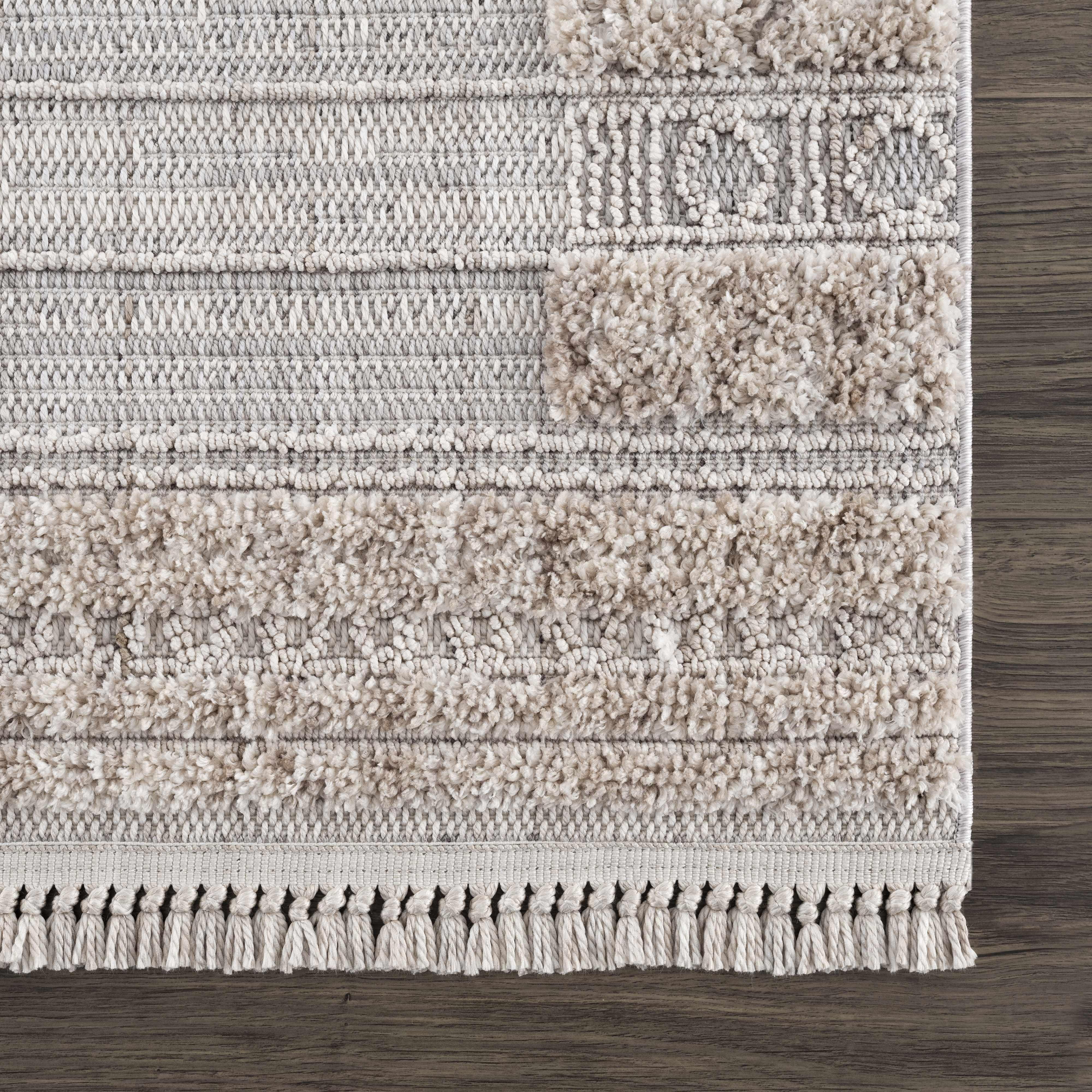 Luxurious Hauteloom Sulak Cream Area Rug