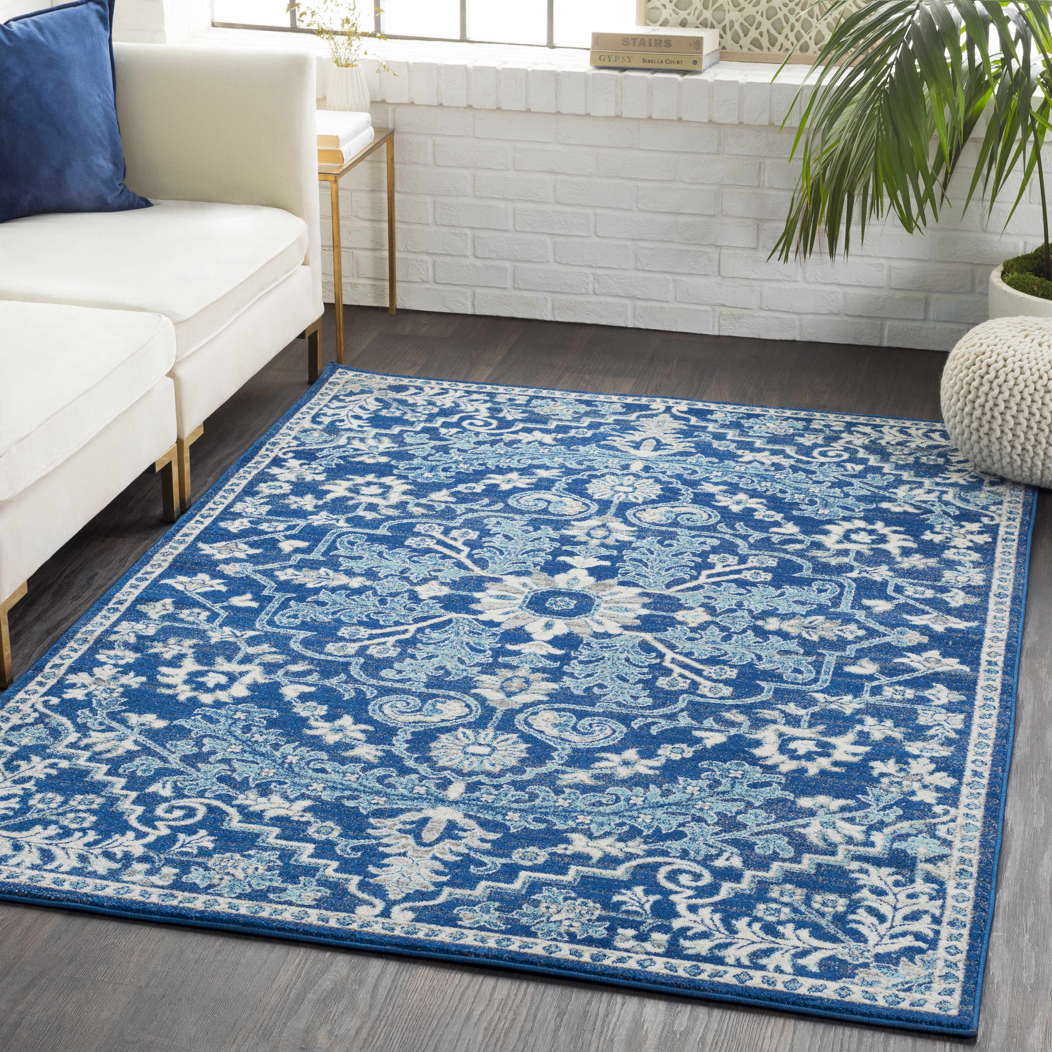 Gorgeous Hauteloom Blue Bodrum Area Rug - Transform Your Space